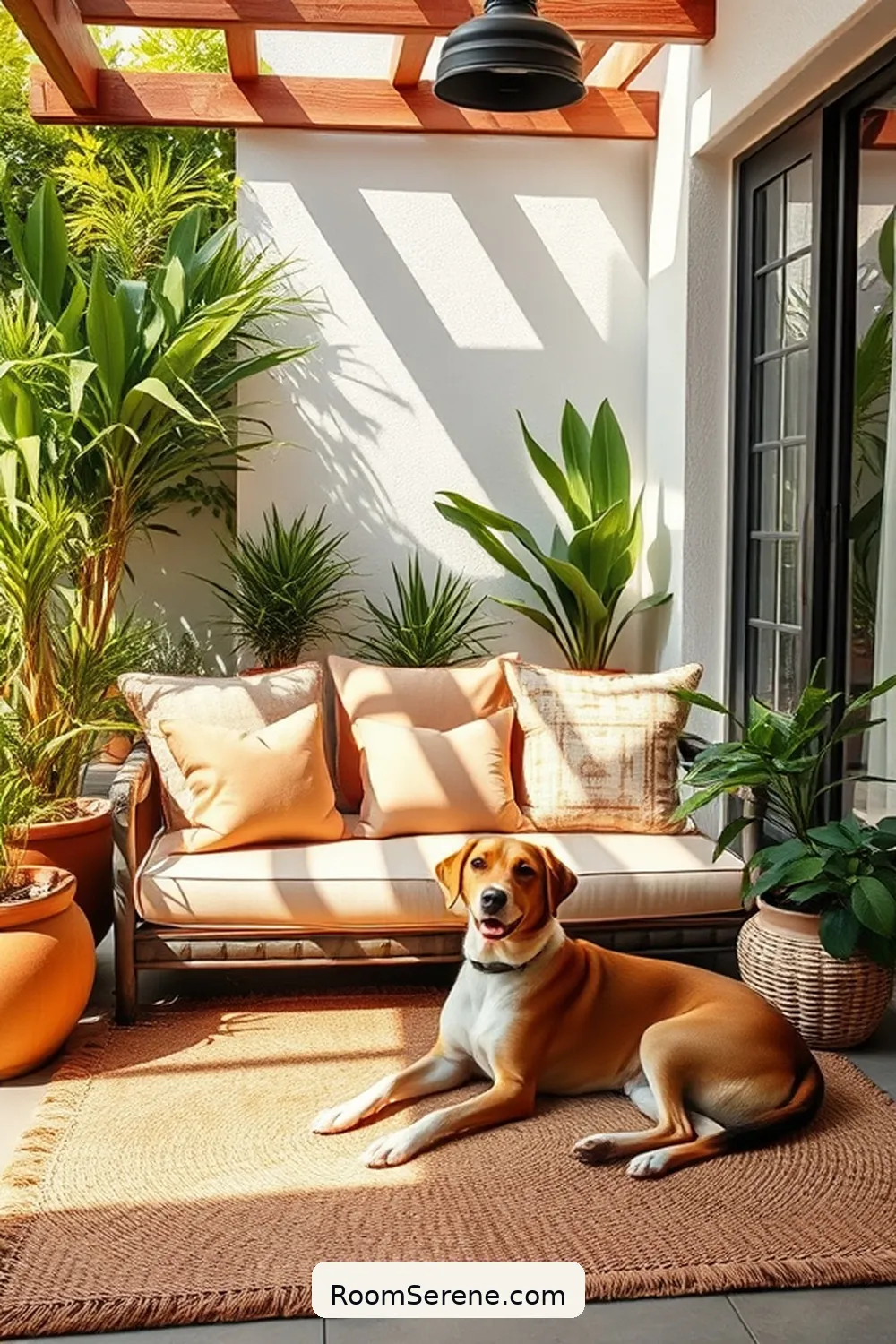 25 Tips for Achieving Outdoor Comfort and Coziness on Your Patio Using Natural Fibers 22 Incorporate Earthy Tones in Decor for 25 Tips for Achieving Outdoor Comfort and Coziness on Your Patio Using Natural Fibers