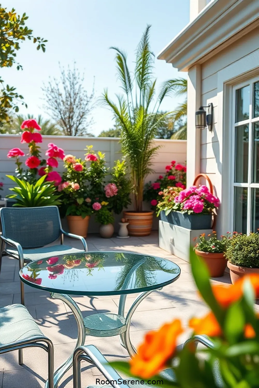 25 Tips for a Pet-Friendly Outdoor Patio Using Glass Features 19 Choose Glass Furniture With Rounded Edges for 25 Tips for a Pet-Friendly Outdoor Patio Using Glass Features