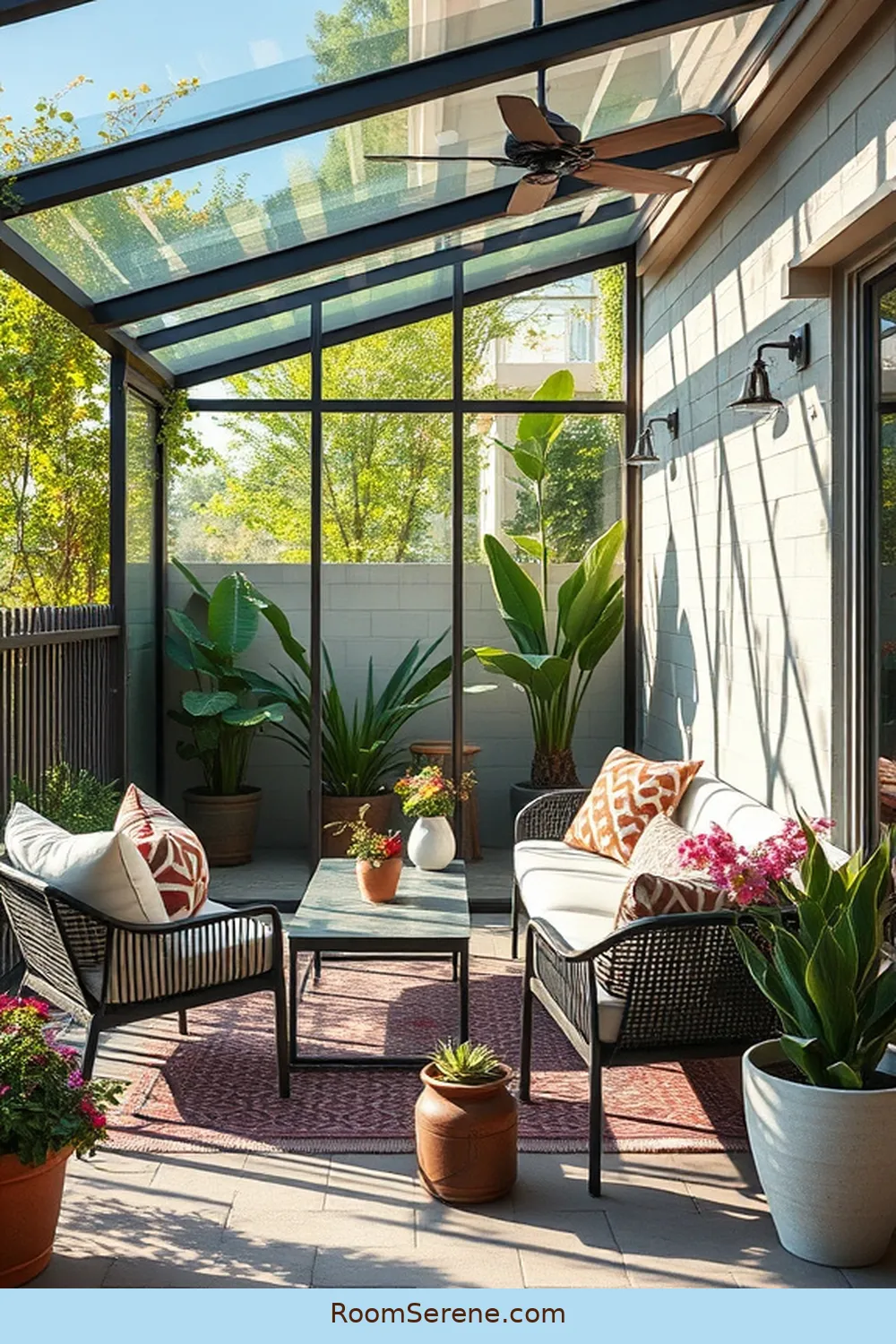 25 Tips for a Pet-Friendly Outdoor Patio Using Glass Features 7 Create a Glass-Enclosed Pet Nook for 25 Tips for a Pet-Friendly Outdoor Patio Using Glass Features