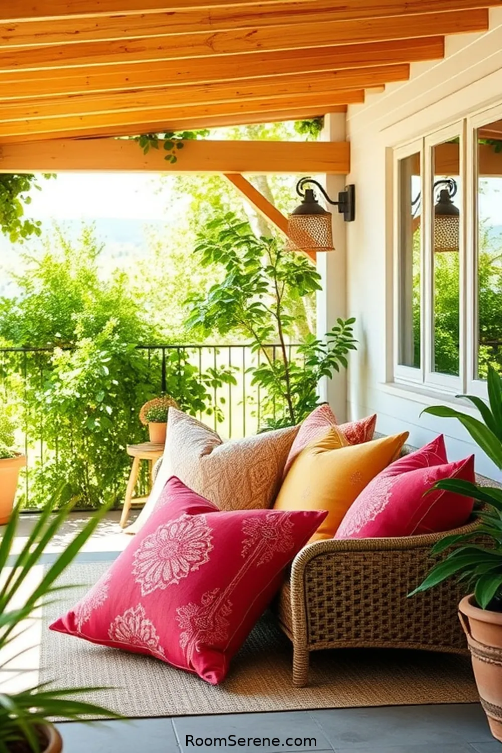 25 Ways to Boost Energy Efficiency in Your Living Room Using Organic Cotton 11 Use Organic Cotton Cushions for Outdoor Spaces for 25 Ways to Boost Energy Efficiency in Your Living Room Using Organic Cotton
