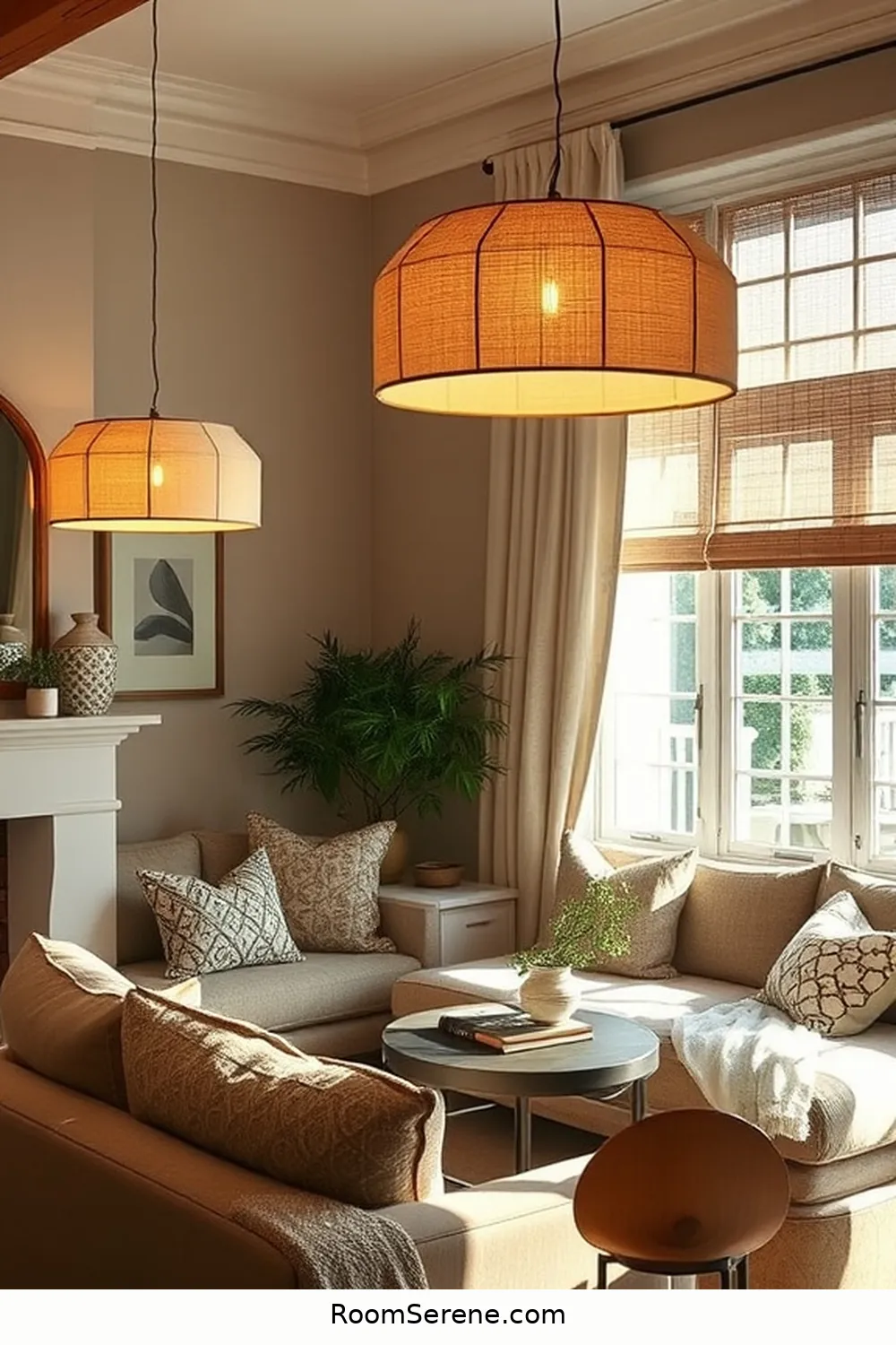 25 Ways to Boost Energy Efficiency in Your Living Room Using Organic Cotton 15 Use Organic Cotton Lampshades for Soft Lighting for 25 Ways to Boost Energy Efficiency in Your Living Room Using Organic Cotton