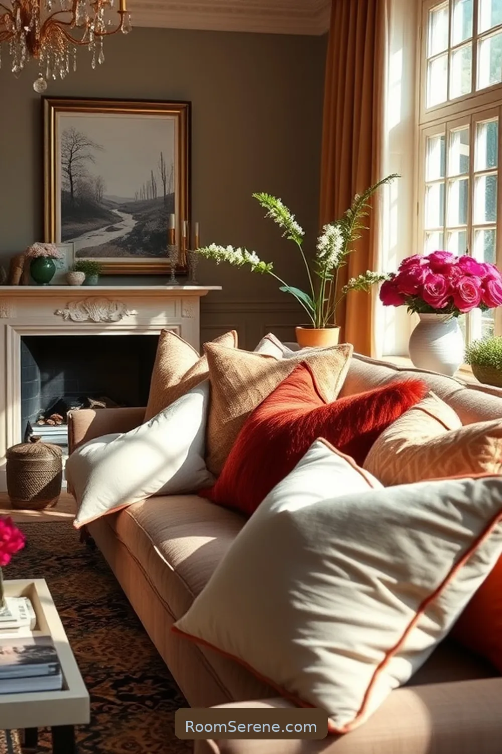 25 Ways to Boost Energy Efficiency in Your Living Room Using Organic Cotton 4 Use Organic Cotton Throw Pillows for 25 Ways to Boost Energy Efficiency in Your Living Room Using Organic Cotton