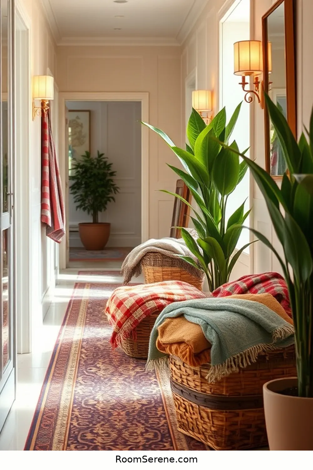 25 Ways to Create Comfort and Coziness in Your Hallway Using Recycled Wood 22 Upcycled Wood Baskets for 25 Ways to Create Comfort and Coziness in Your Hallway Using Recycled Wood