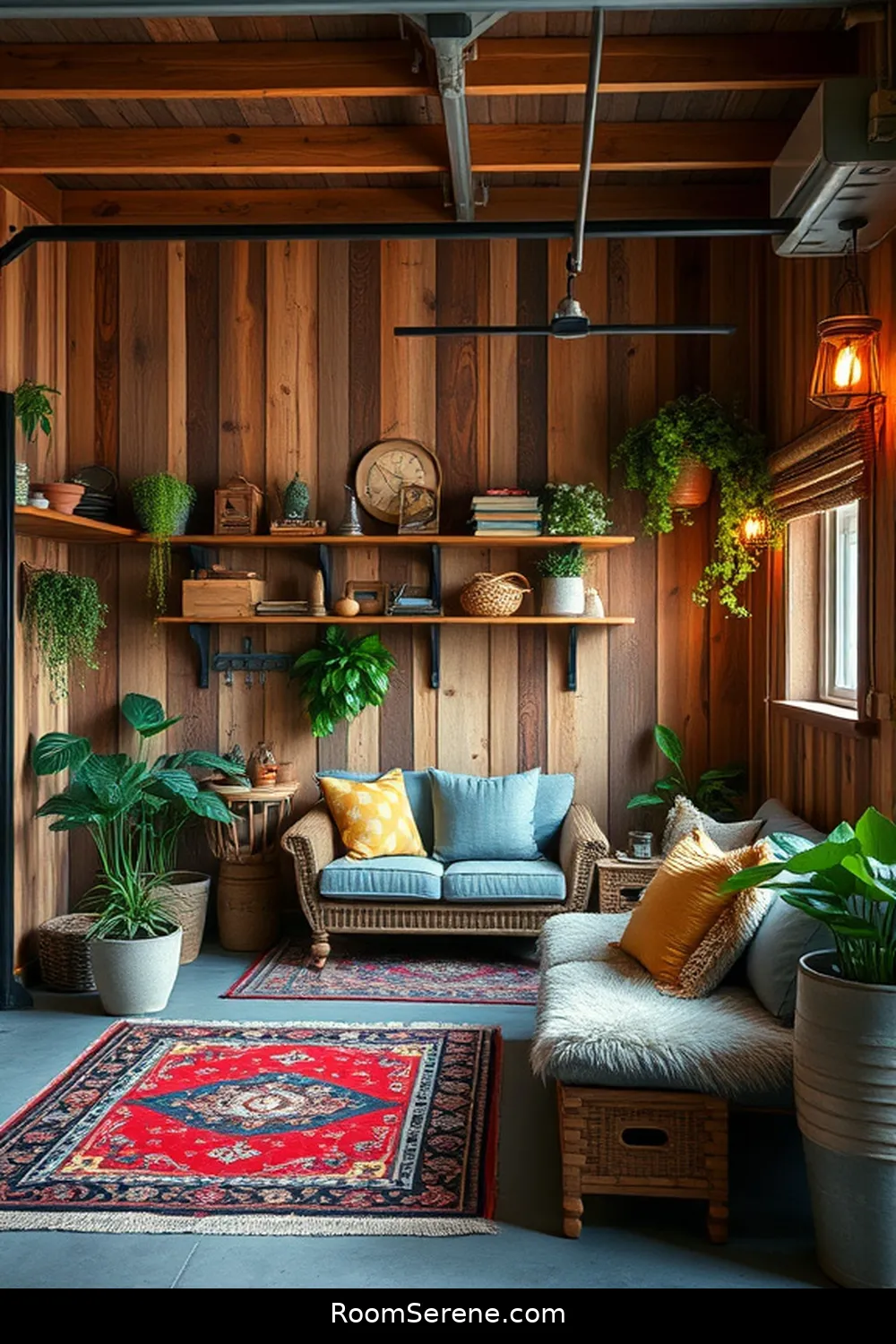 Achieve Comfort and Coziness in Your Garage Using Reclaimed Materials 3 Creative Ideas for Cozy Garage Spaces for Achieve Comfort and Coziness in Your Garage Using Reclaimed Materials