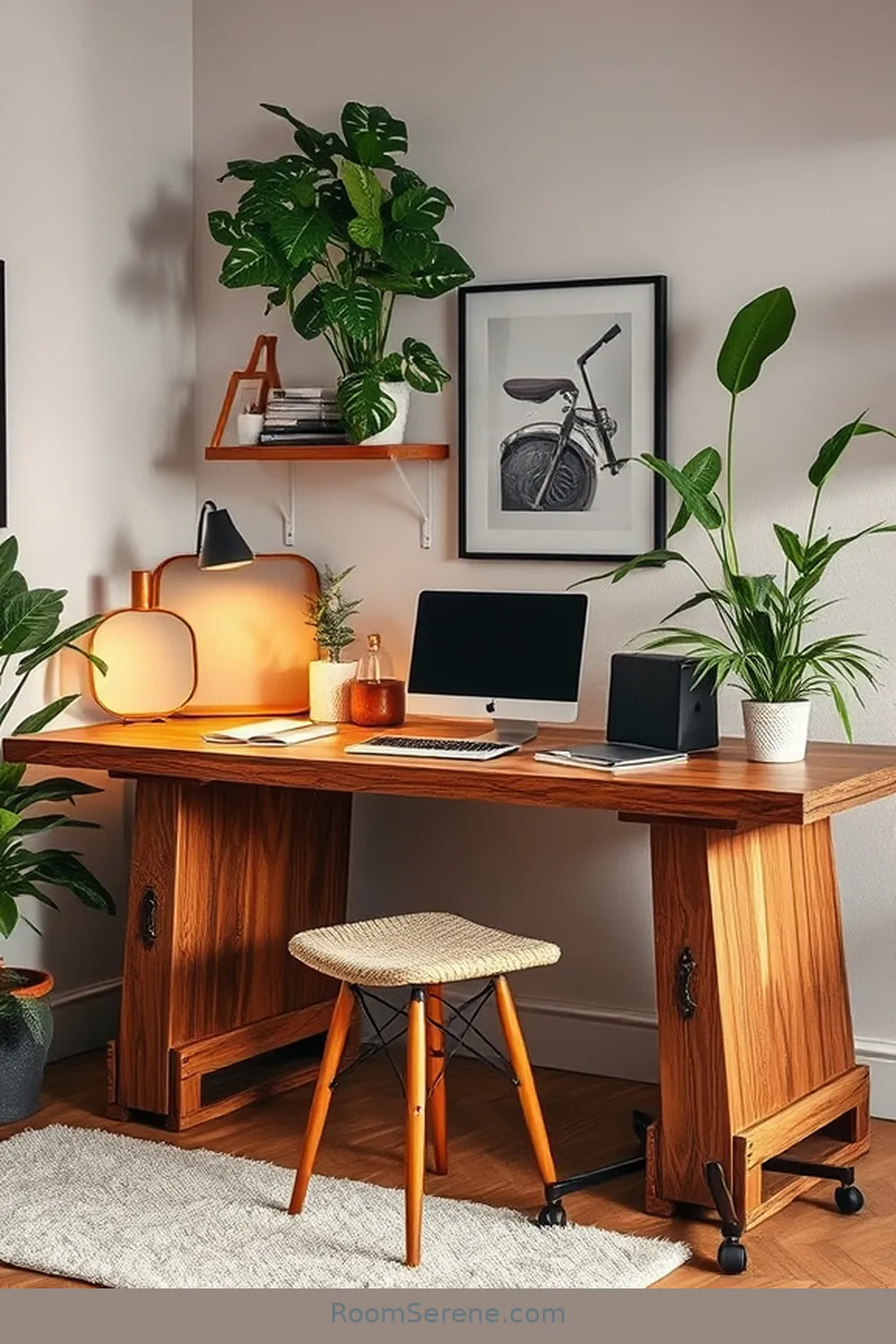 Achieve Comfort and Coziness in Your Home Office Using Recycled Wood 4 Creating a Reclaimed Wood Desk for Achieve Comfort and Coziness in Your Home Office Using Recycled Wood