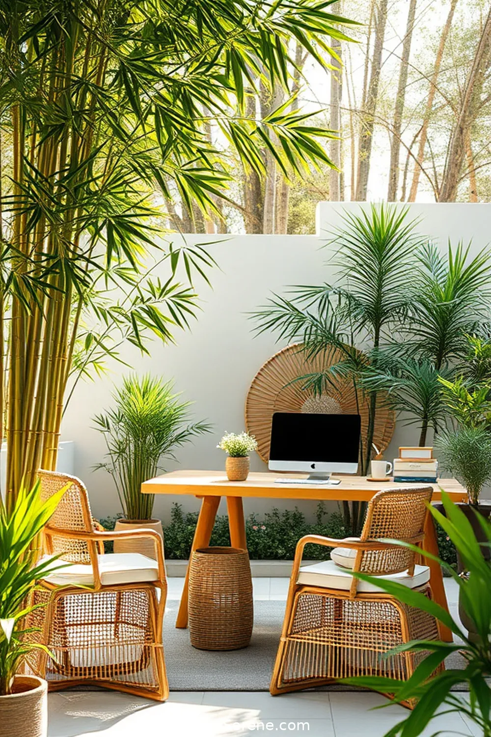 Bamboo Workspace Ideas Using Design for Your Outdoor Patio 8 Selecting Bamboo Decor Accents to Enhance Your Workspace for Bamboo Workspace Ideas Using Design for Your Outdoor Patio
