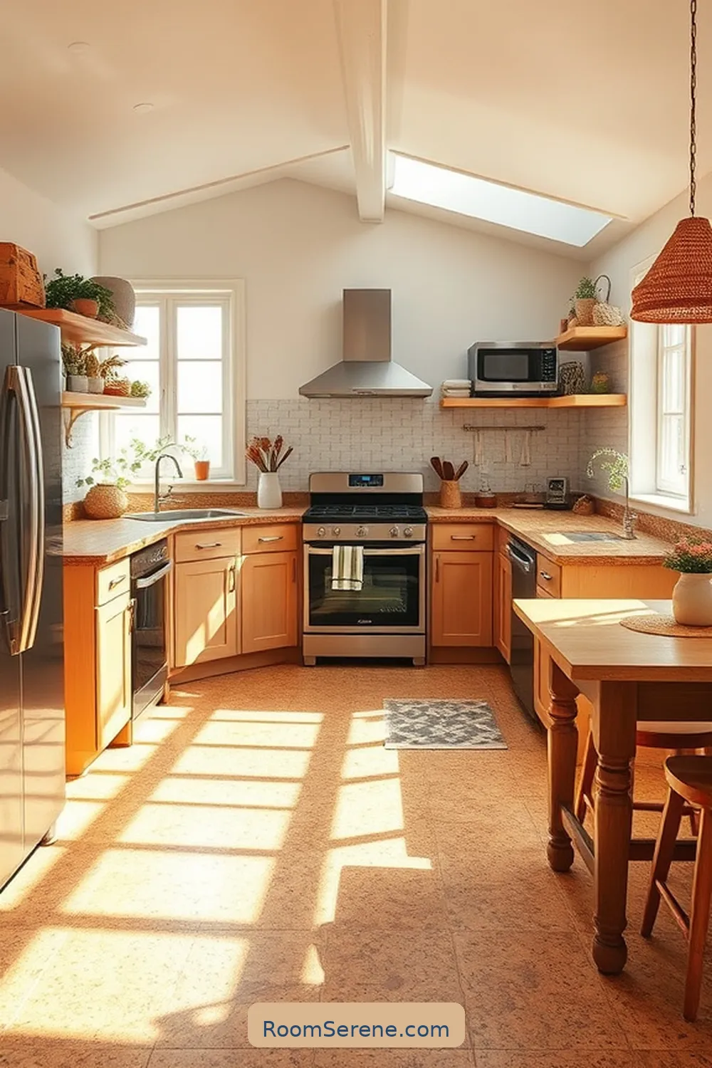 Benefits of Using Cork for Energy Efficiency in the Kitchen 8 Cork Flooring for Energy Efficiency for Benefits of Using Cork for Energy Efficiency in the Kitchen