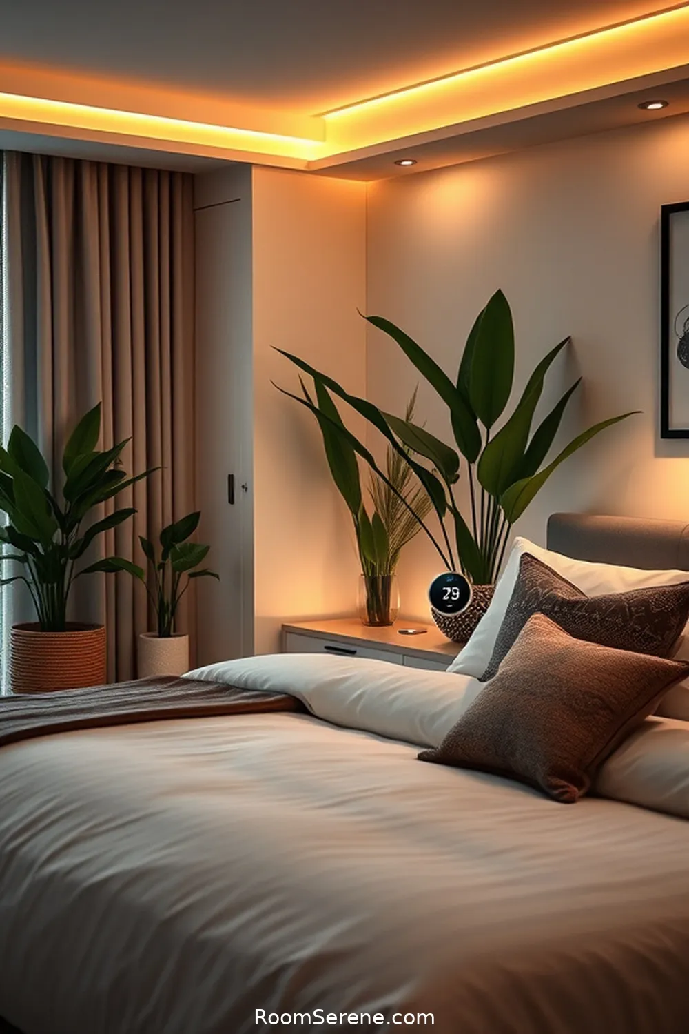 Smart Thermostats: Maintaining the Perfect Climate With Solar Energy for Best Smart Home Features for Bedrooms Using Solar-Powered Lights