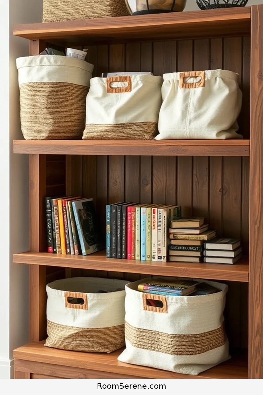 Best Storage Solutions for Organizing Library Materials Using Natural Fibers 6 Fabric Bins and Baskets: Organizing With Natural Textiles for Best Storage Solutions for Organizing Library Materials Using Natural Fibers