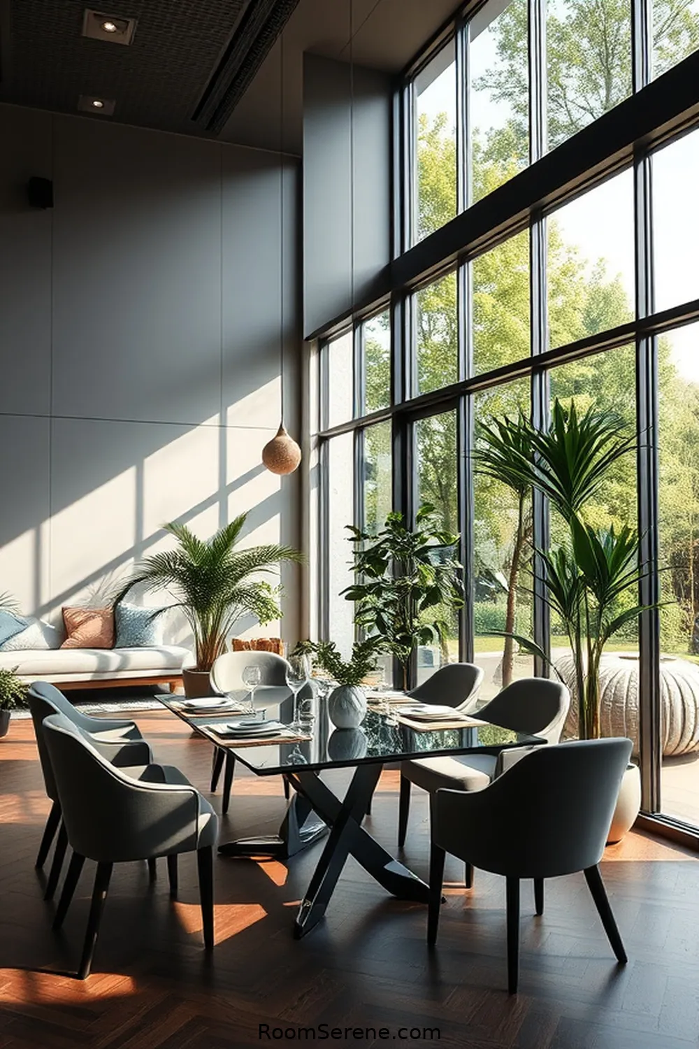 Boost Energy Efficiency in Your Dining Room Using Glass: 25 Ways 2 Install Energy-Efficient Glass Windows for Boost Energy Efficiency in Your Dining Room Using Glass: 25 Ways