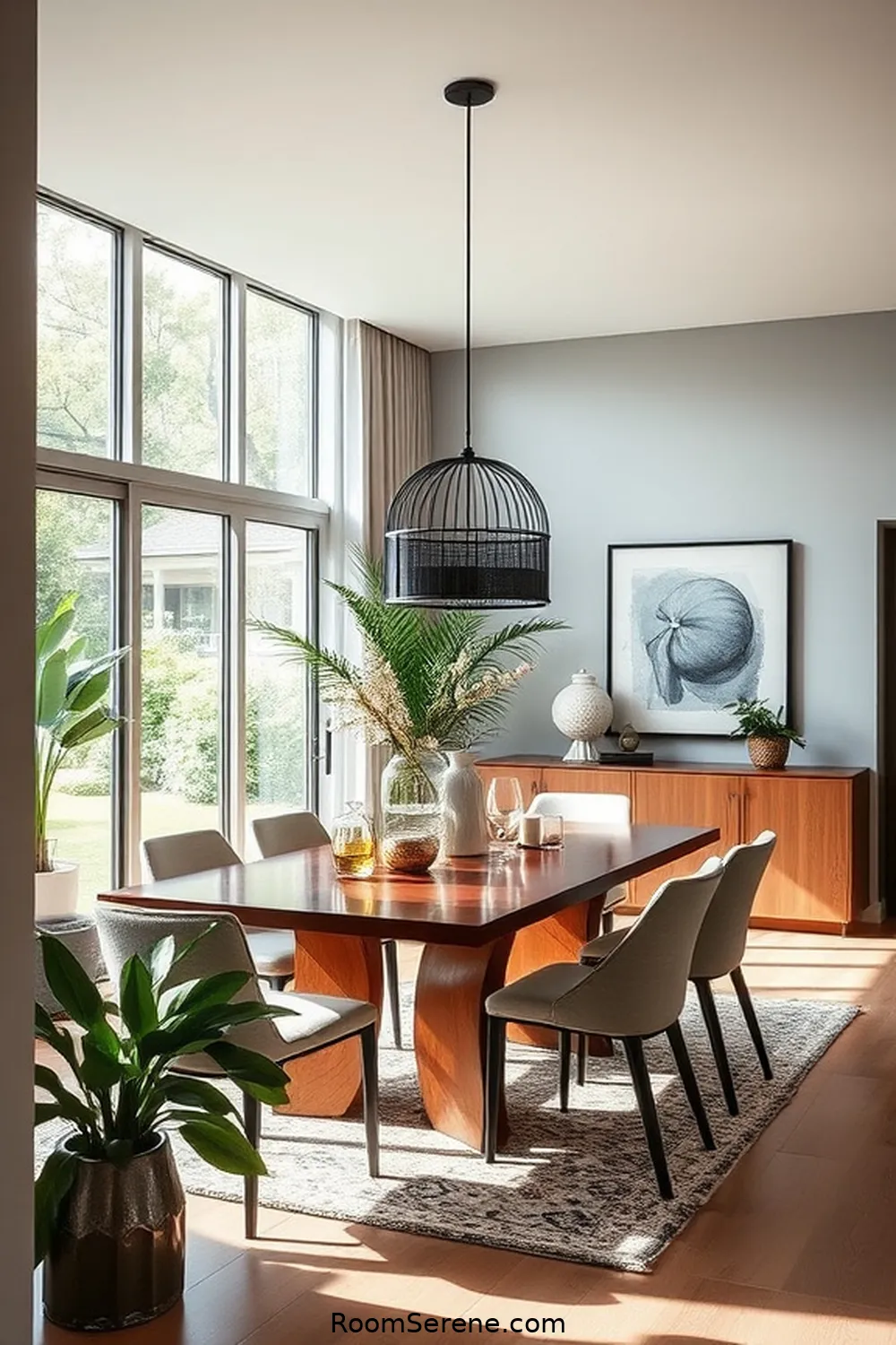 Boost Energy Efficiency in Your Dining Room Using Glass: 25 Ways 13 Install Glass Room Dividers for Boost Energy Efficiency in Your Dining Room Using Glass: 25 Ways