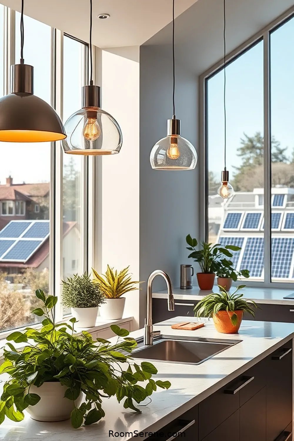 Real-Life Examples of Solar-Powered Kitchens for Boost Kitchen Energy Efficiency Using Solar Powered Lights