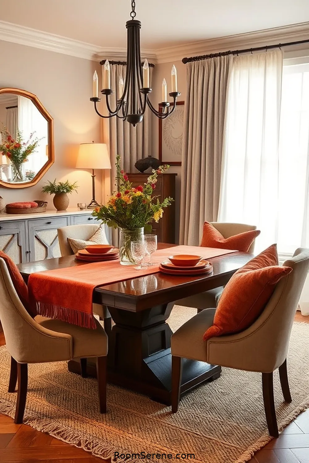 Building a Cozy Atmosphere With Textiles for Create Comfort and Coziness in Your Dining Room Using Reclaimed Materials