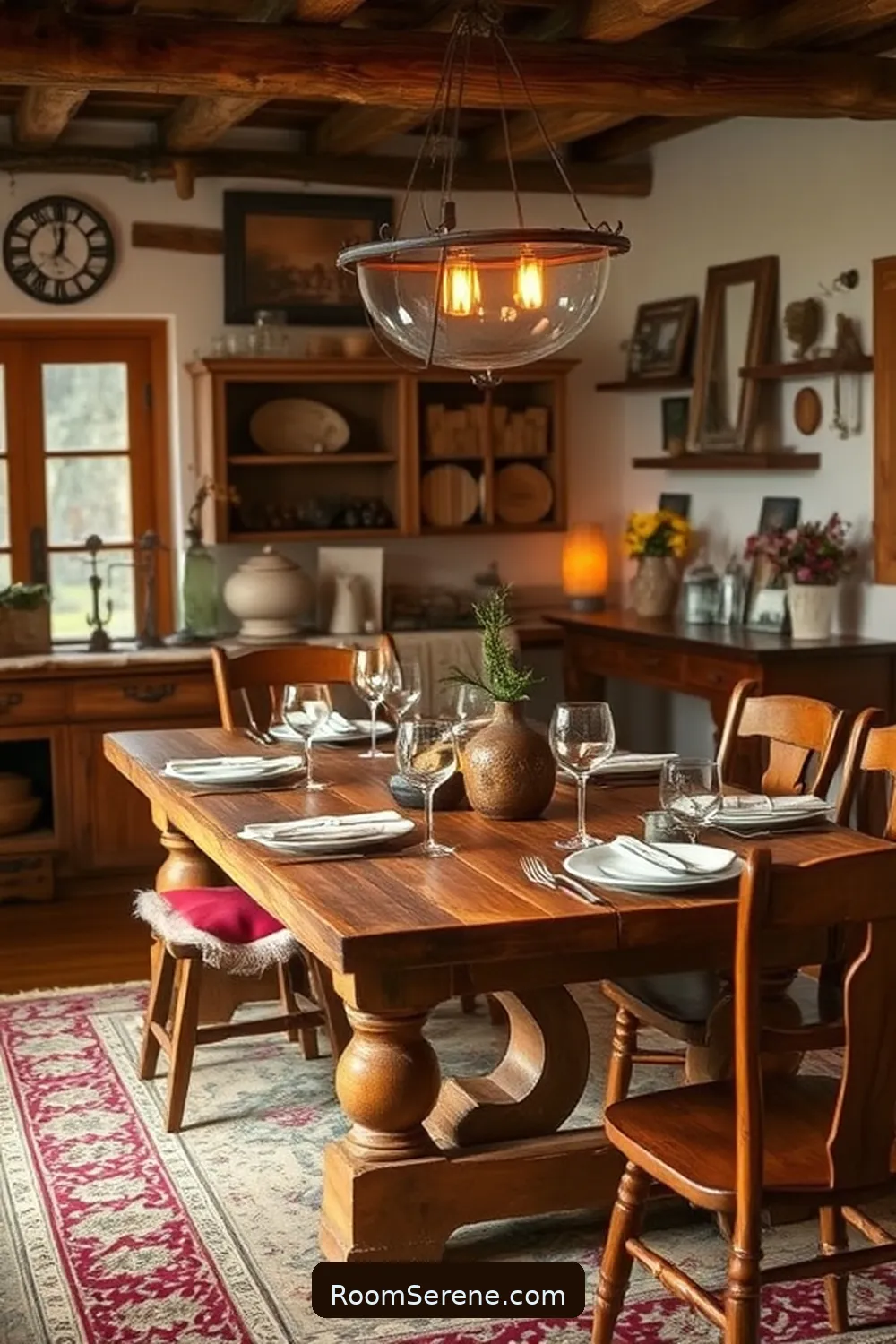 Incorporating Reclaimed Accessories and Decor for Create Comfort and Coziness in Your Dining Room Using Reclaimed Materials