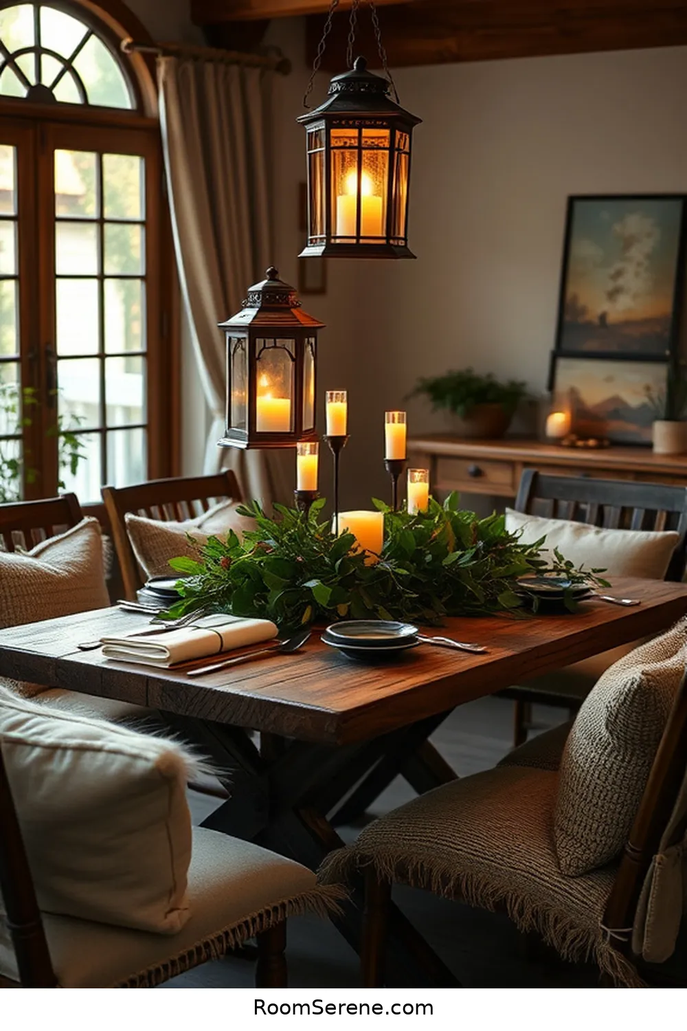 Incorporating Solar Lanterns Into Your Decor for Create Comfort and Coziness in Your Dining Room Using Solar-Powered Lights