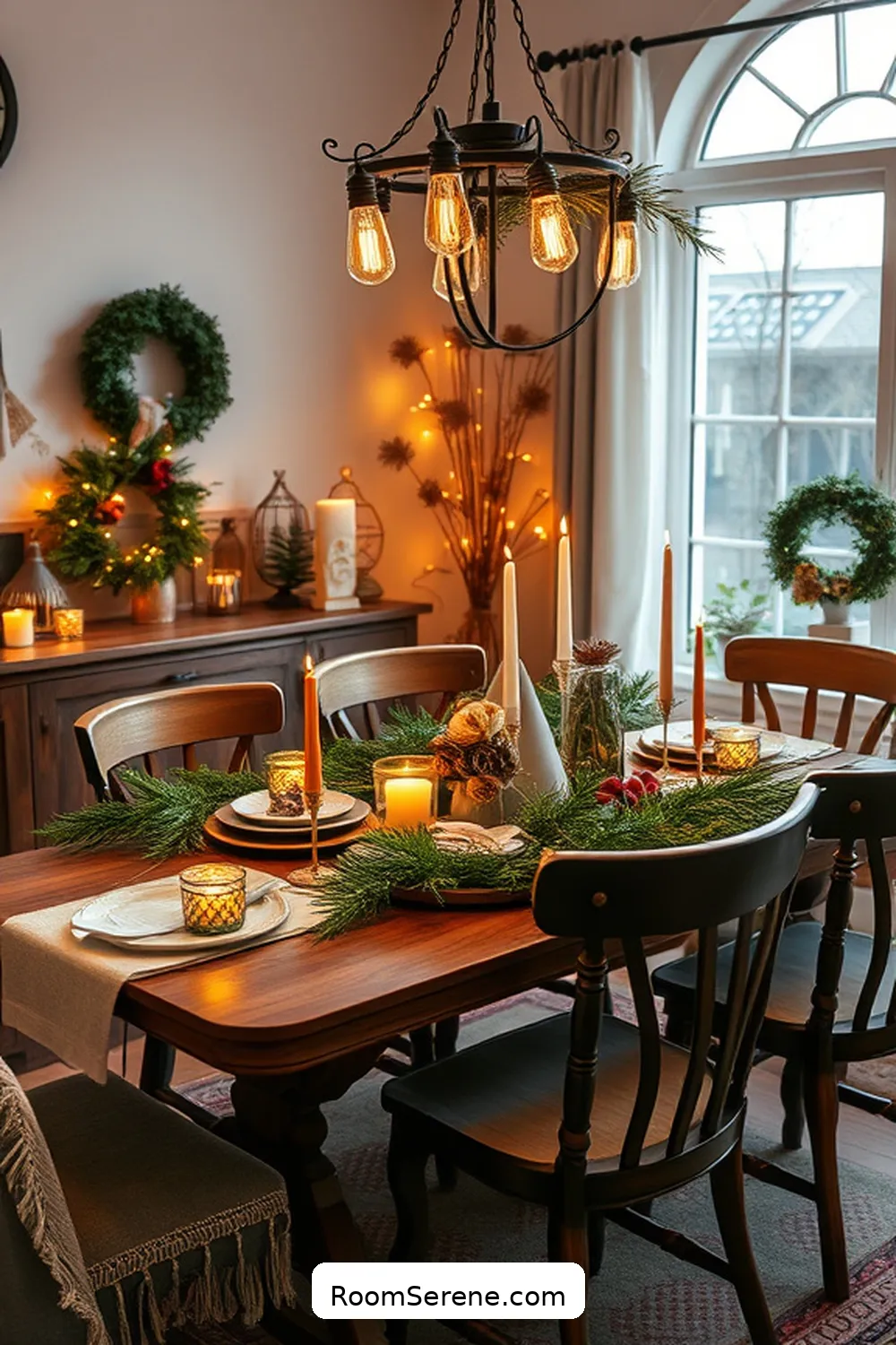Seasonal Decor Ideas With Solar Lighting for Create Comfort and Coziness in Your Dining Room Using Solar-Powered Lights
