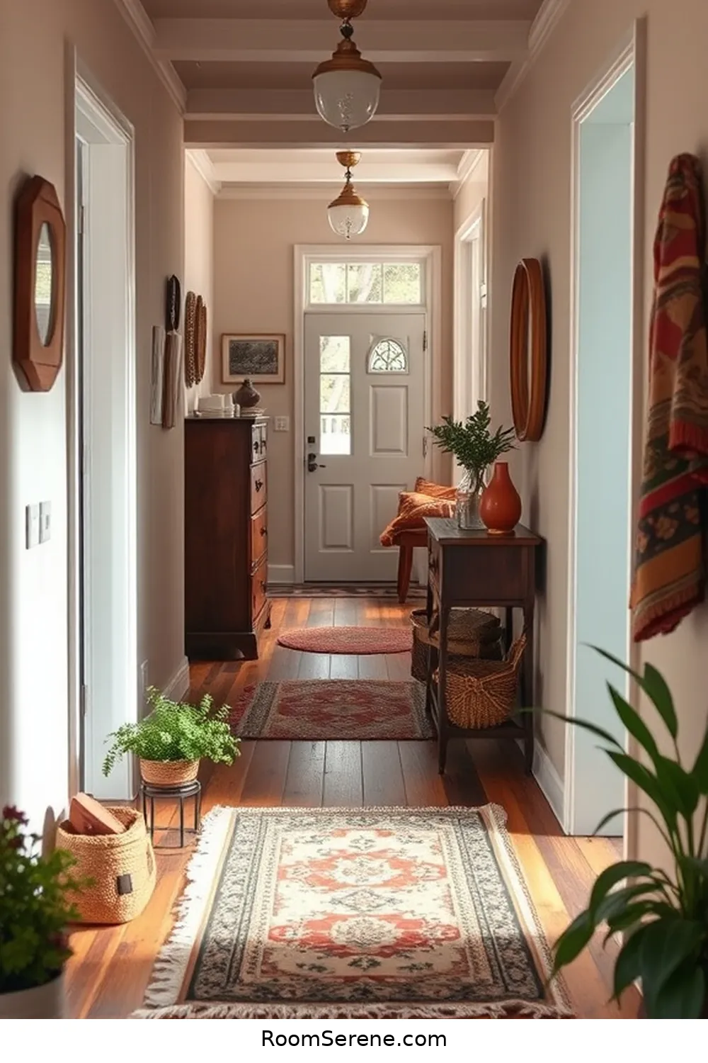 Create Comfort and Coziness in Your Hallway Using Reclaimed Materials 5 Incorporating Reclaimed Flooring for a Rustic Feel for Create Comfort and Coziness in Your Hallway Using Reclaimed Materials