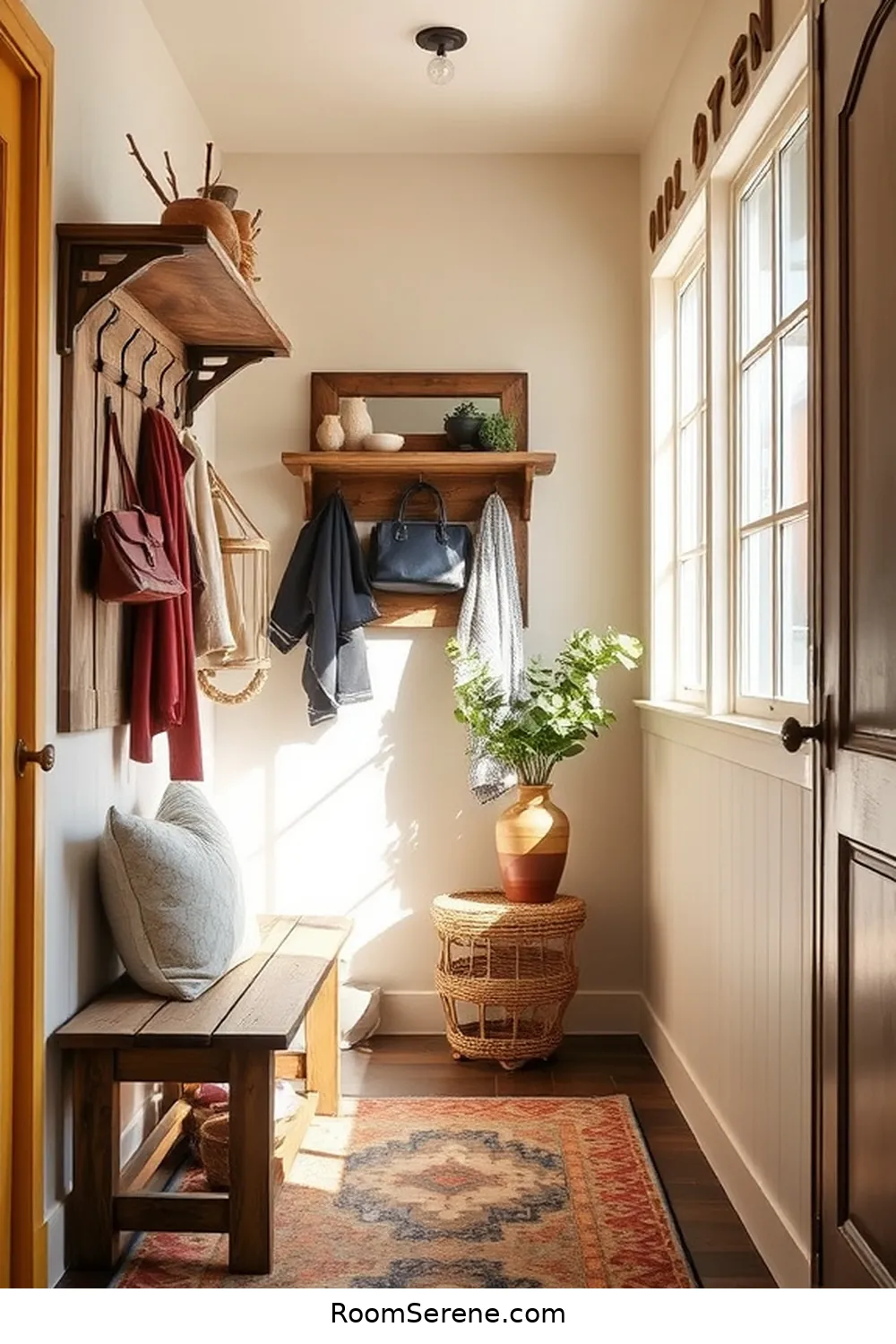 Create Comfort and Coziness in Your Hallway Using Reclaimed Materials 6 Upcycling Old Furniture for Functional Decor for Create Comfort and Coziness in Your Hallway Using Reclaimed Materials