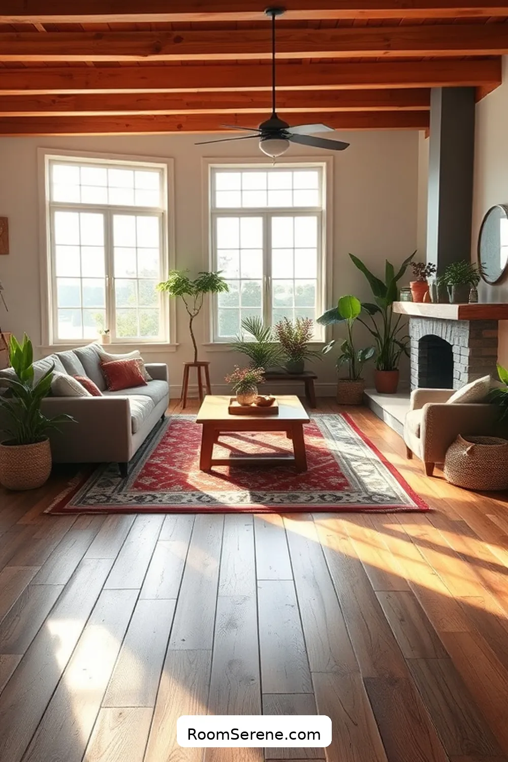 Create Comfort and Coziness in Your Living Room Using Reclaimed Materials 12 Sustainable Flooring Options for Create Comfort and Coziness in Your Living Room Using Reclaimed Materials