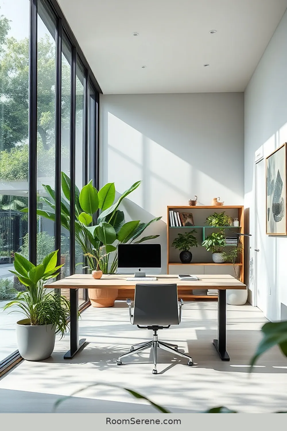 Maximizing Natural Light With Glass Walls for Create Multi-Use Spaces in Your Home Office Using Glass Elements