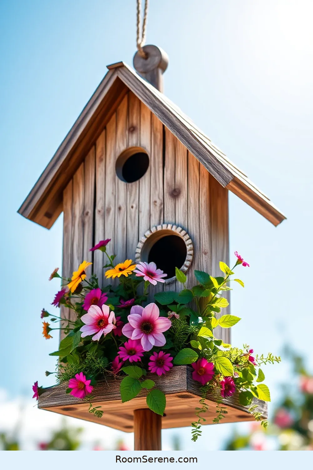 Create Outdoor Spaces With Patio Organization Ideas Using Recycled Wood 8 Making a Charming Birdhouse From Old Wood for Create Outdoor Spaces With Patio Organization Ideas Using Recycled Wood