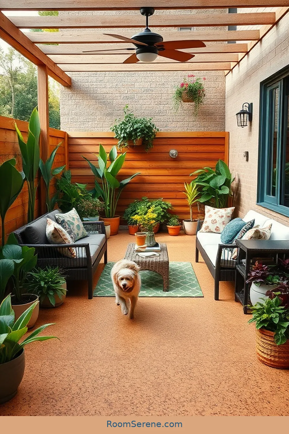 Create a Pet-Friendly Outdoor Patio Using Cork Flooring 9 Color and Design Options for Your Patio for Create a Pet-Friendly Outdoor Patio Using Cork Flooring