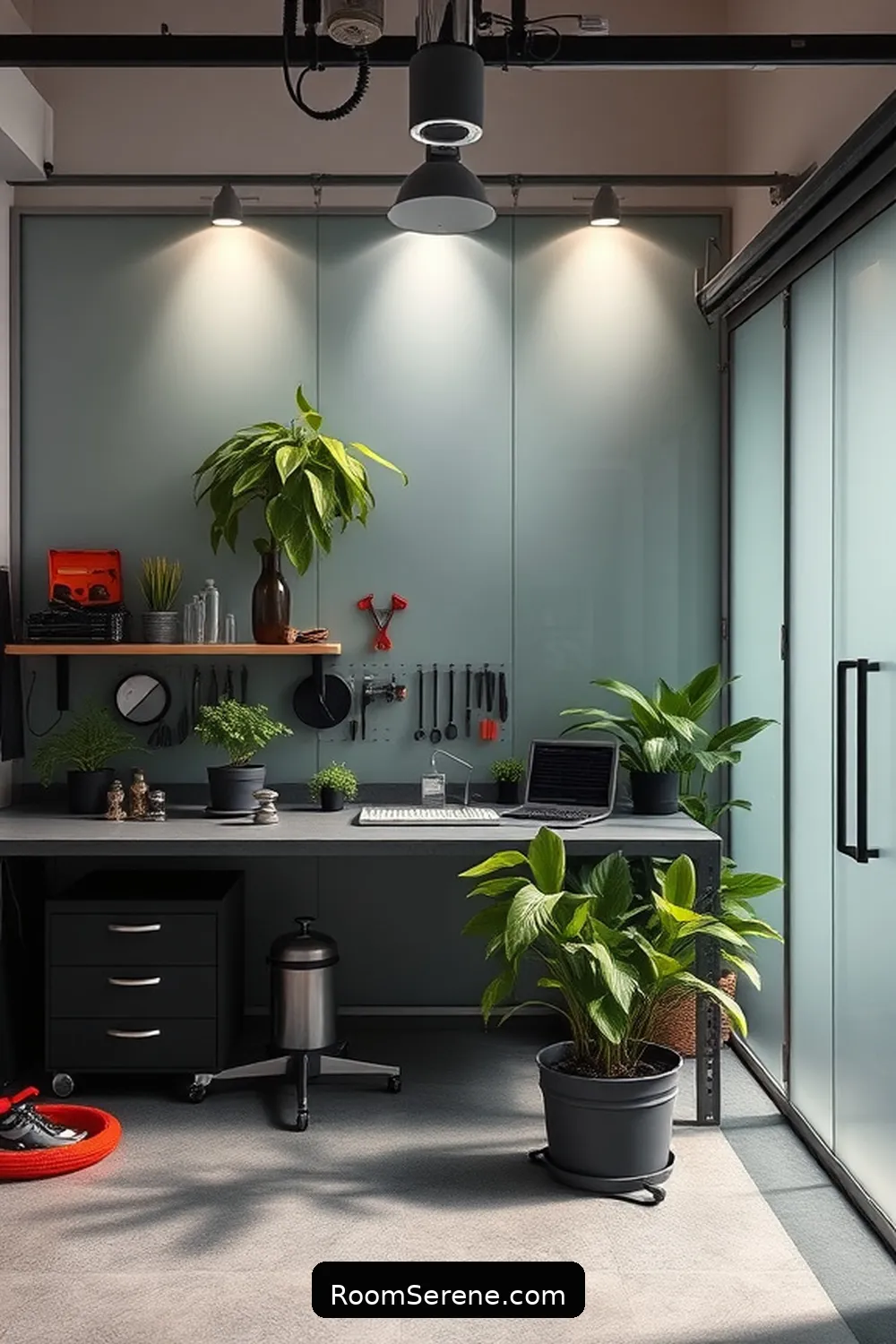 Create a Stunning Garage Workspace Using Glass Design 7 Enhancing Privacy With Frosted Glass for Create a Stunning Garage Workspace Using Glass Design
