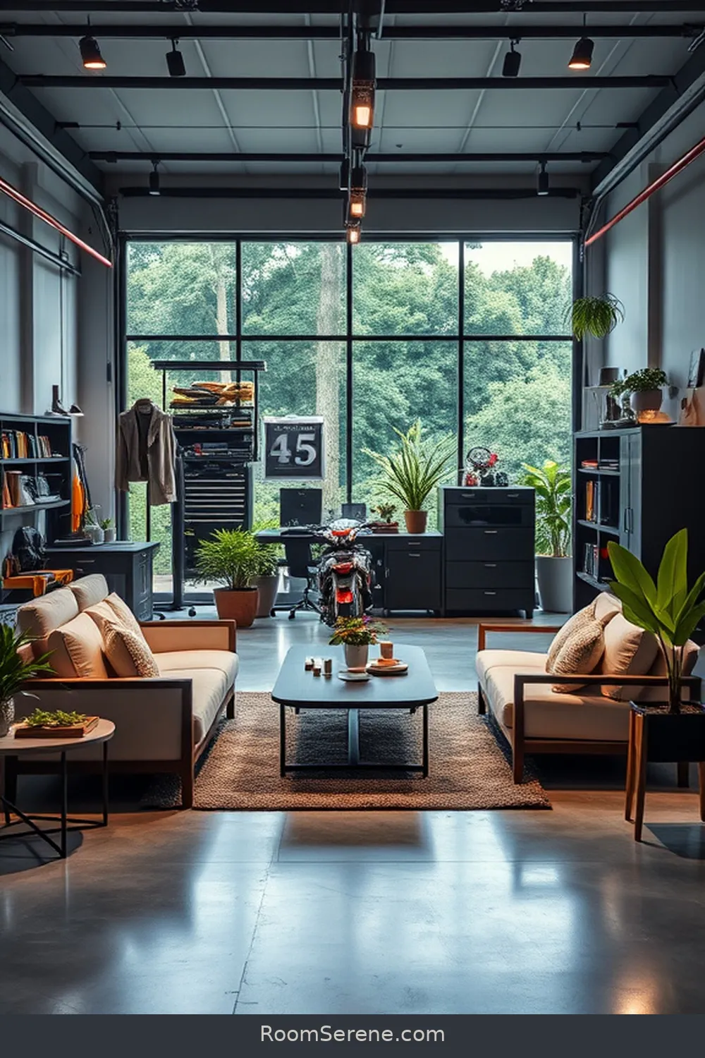 Create a Stunning Garage Workspace Using Glass Design 16 Inspiration From Stylish Garage Workspaces for Create a Stunning Garage Workspace Using Glass Design