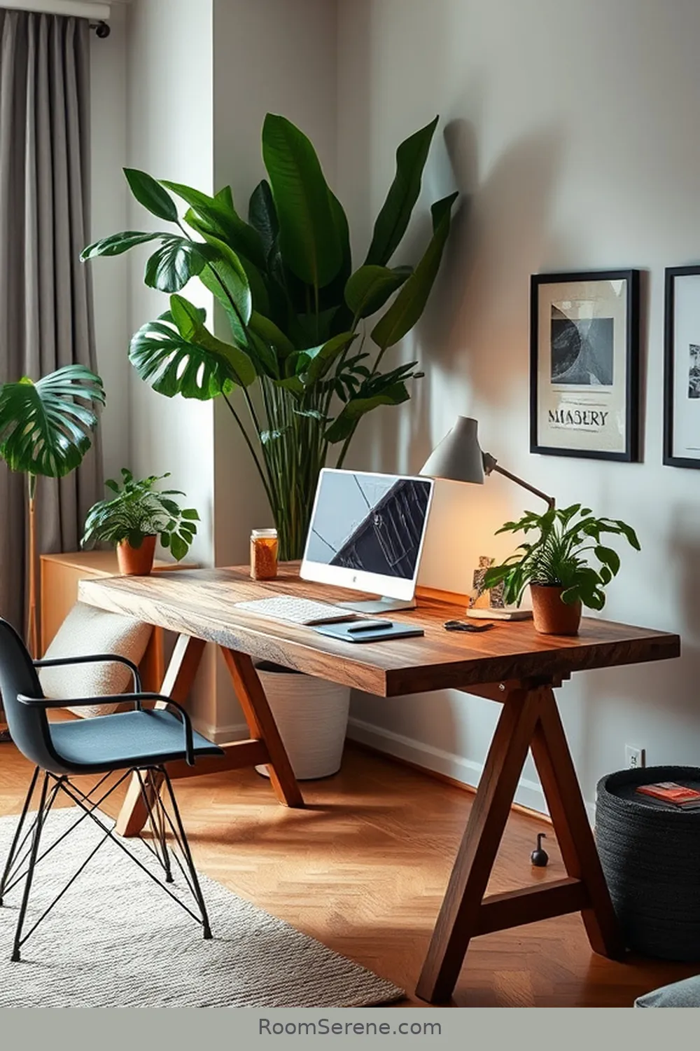 Create a Stylish Workspace Design in Your Living Room Using Recycled Wood 9 Balancing Aesthetics and Functionality for Create a Stylish Workspace Design in Your Living Room Using Recycled Wood