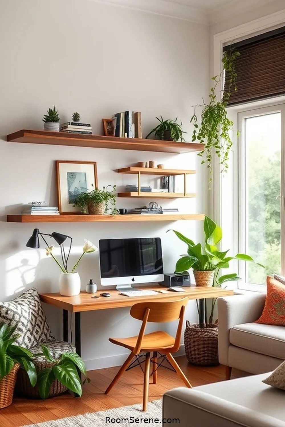 Create a Stylish Workspace Design in Your Living Room Using Recycled Wood 5 Creative Storage Solutions With Recycled Wood for Create a Stylish Workspace Design in Your Living Room Using Recycled Wood