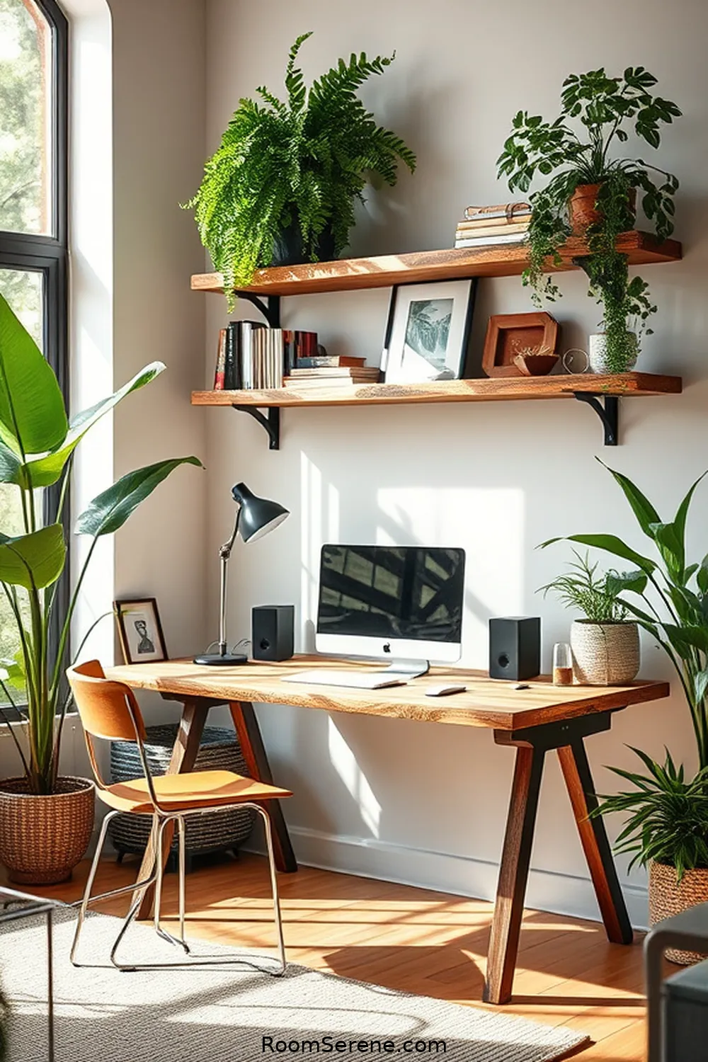 Create a Stylish Workspace Design in Your Living Room Using Recycled Wood 2 The Benefits of Using Recycled Wood in Your Workspace for Create a Stylish Workspace Design in Your Living Room Using Recycled Wood