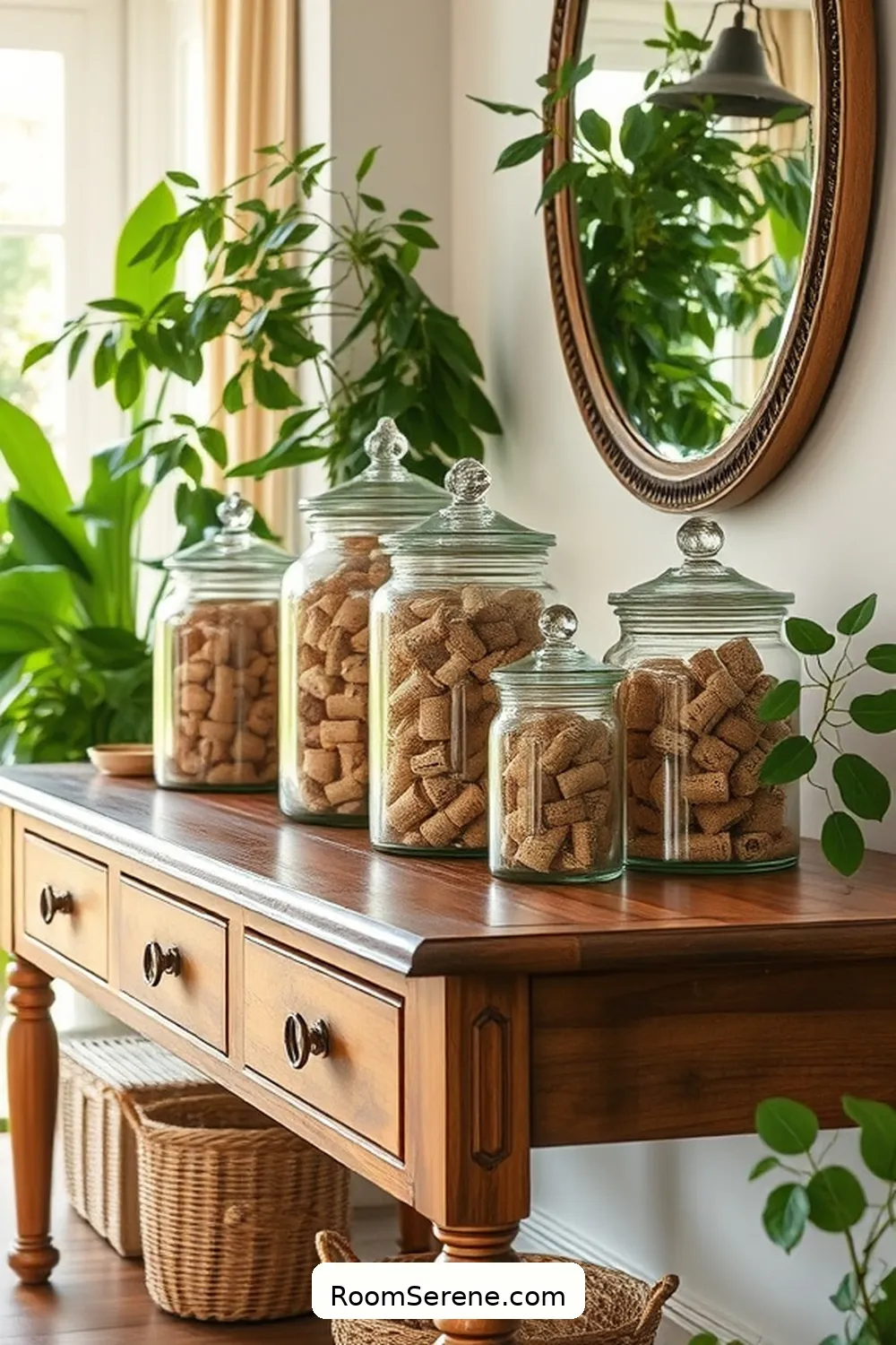 Creative Cork Storage Solutions for Your Hallway 11 Vintage Cork Jar Displays for Creative Cork Storage Solutions for Your Hallway