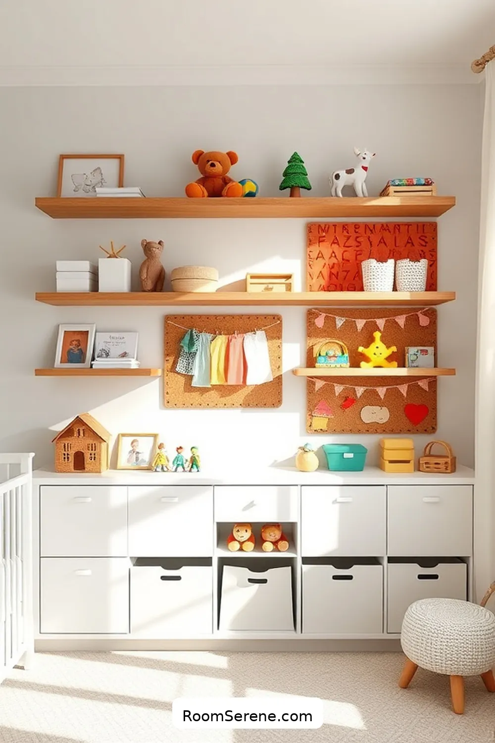 DIY Organization Ideas for a Tidy Nursery Using Cork 2 Benefits of Using Cork in Nursery Organization for DIY Organization Ideas for a Tidy Nursery Using Cork