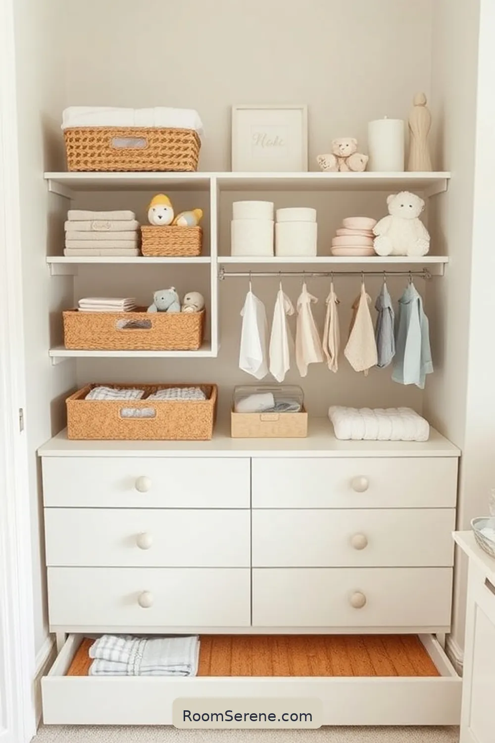 DIY Organization Ideas for a Tidy Nursery Using Cork 5 Cork Drawer Liners for Easy Cleanup for DIY Organization Ideas for a Tidy Nursery Using Cork