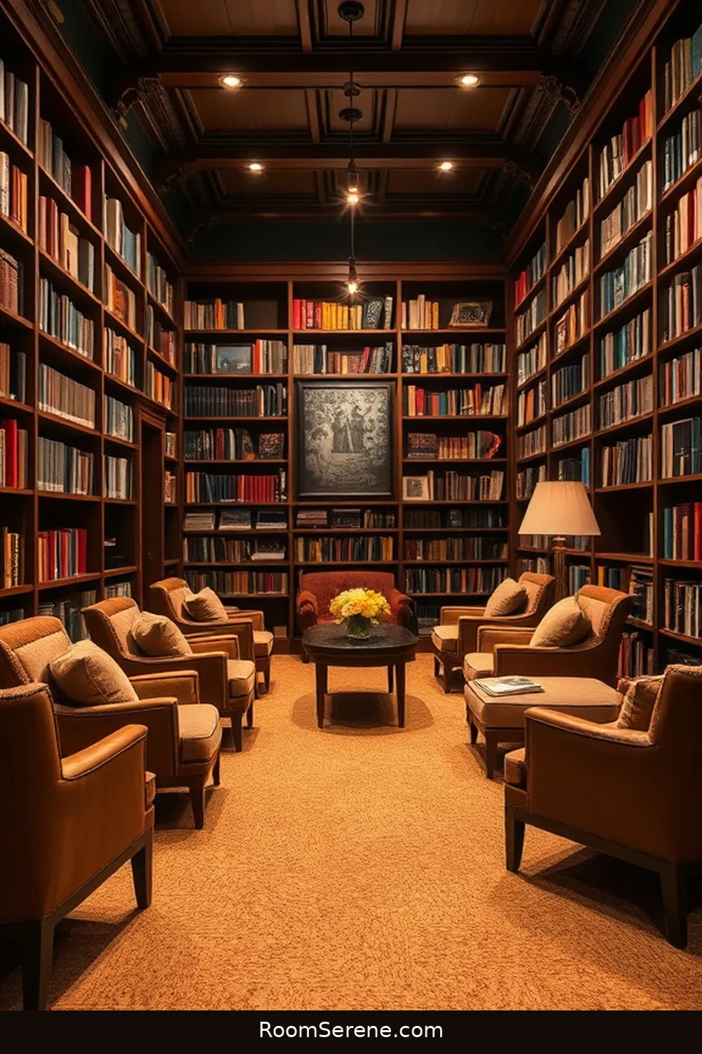 Design Tips for Creating Comfort and Coziness in a Library Using Cork 3 Choosing Cork Flooring for a Warm and Inviting Space for Design Tips for Creating Comfort and Coziness in a Library Using Cork