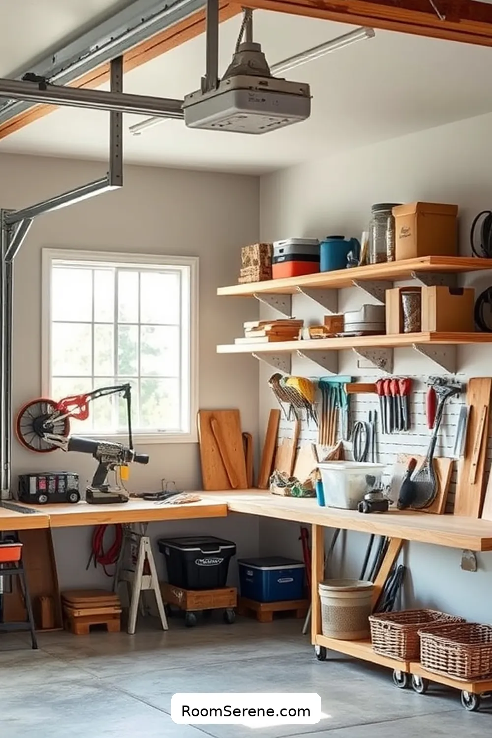 Designing a Garage Workspace Using Recycled Wood: A Step-by-Step Guide 2 Assessing Your Garage Space for Designing a Garage Workspace Using Recycled Wood: A Step-by-Step Guide