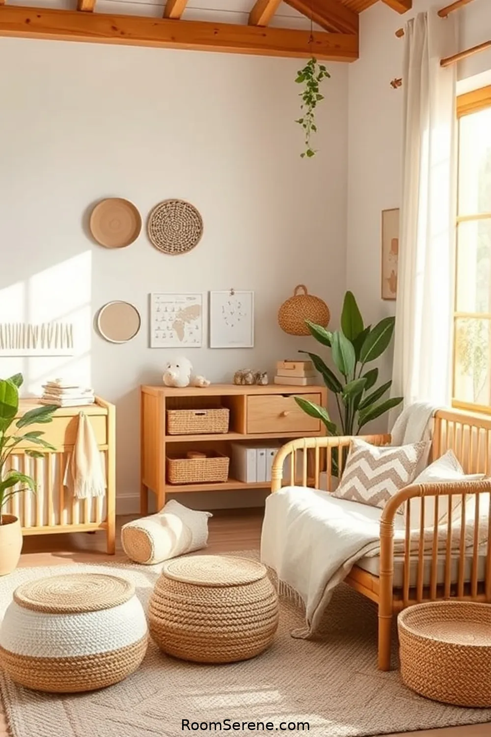 Designing a Nursery Workspace Using Natural Fibers 7 Eco-Friendly Furniture Options With Natural Materials for Designing a Nursery Workspace Using Natural Fibers