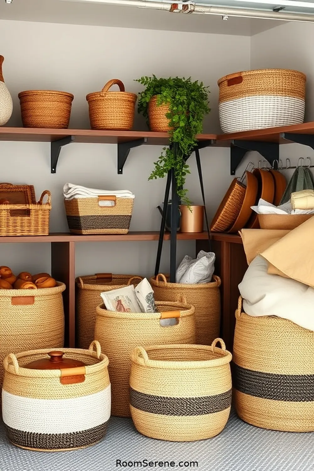 Eco-Friendly Storage Solutions for Your Garage Using Natural Fibers 3 Stylish Jute Baskets for Versatile Organization for Eco-Friendly Storage Solutions for Your Garage Using Natural Fibers