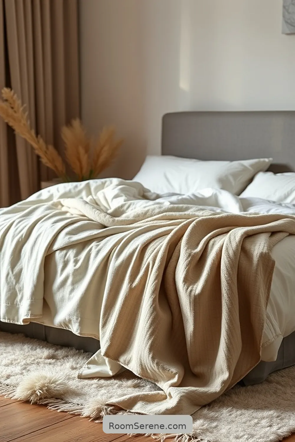 Cozy Organic Cotton Throws for Enhance Bedroom Comfort Using Organic Cotton: 19 Ways