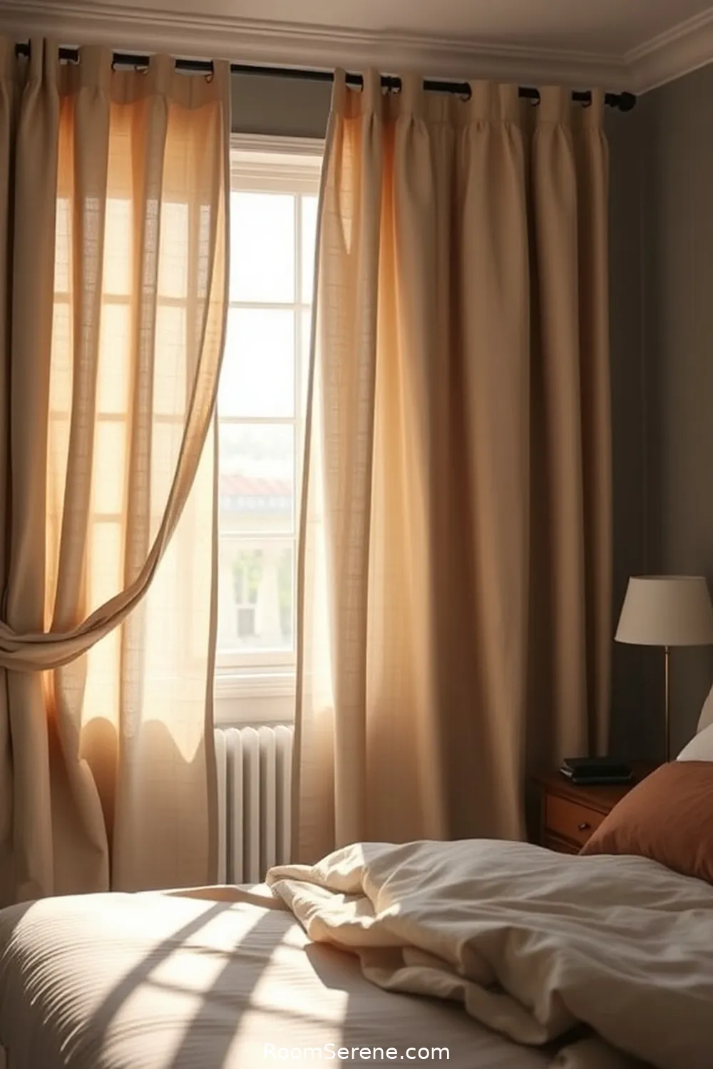 Stylish Organic Cotton Curtains for Enhance Bedroom Comfort Using Organic Cotton: 19 Ways