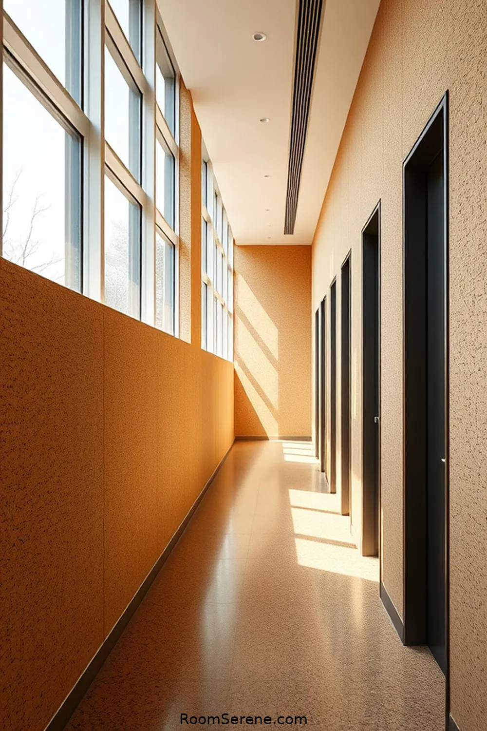 Enhance Energy Efficiency in Hallways Using Cork 4 Sound Absorption and Acoustic Benefits of Cork for Enhance Energy Efficiency in Hallways Using Cork