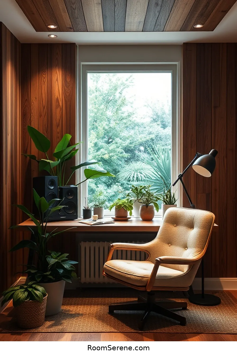 How to Create Comfort and Coziness in Your Home Office Using Reclaimed Materials 11 Enhancing Acoustics With Reclaimed Panels for How to Create Comfort and Coziness in Your Home Office Using Reclaimed Materials