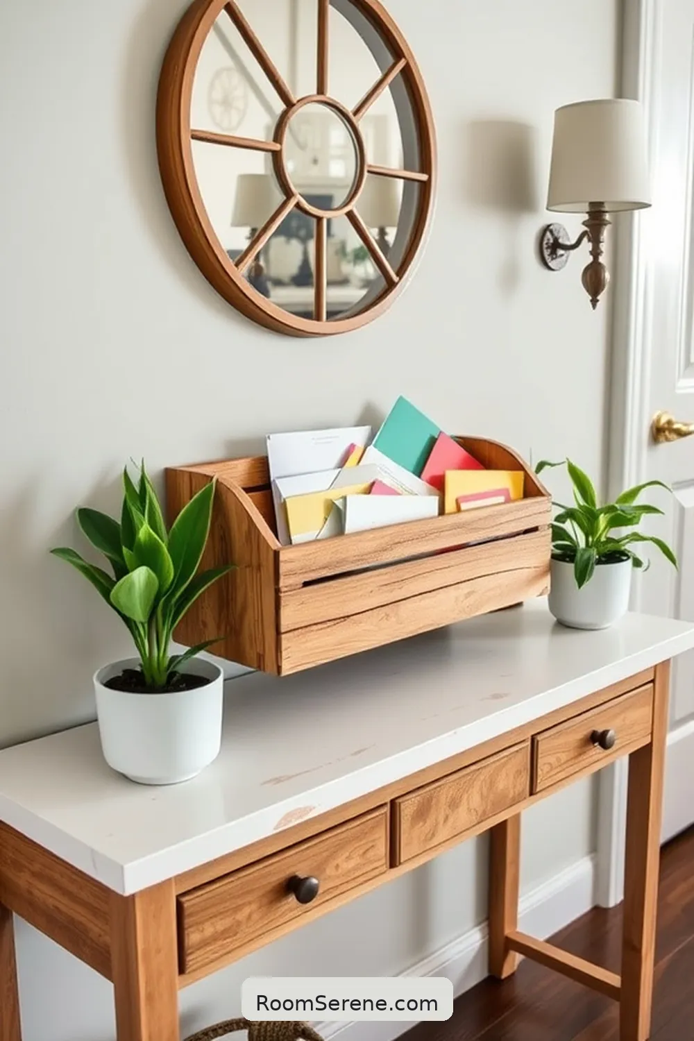 Crafting a Multi-Functional Mail and Document Holder for How to Create Stylish Hallway Organization Using Recycled Wood