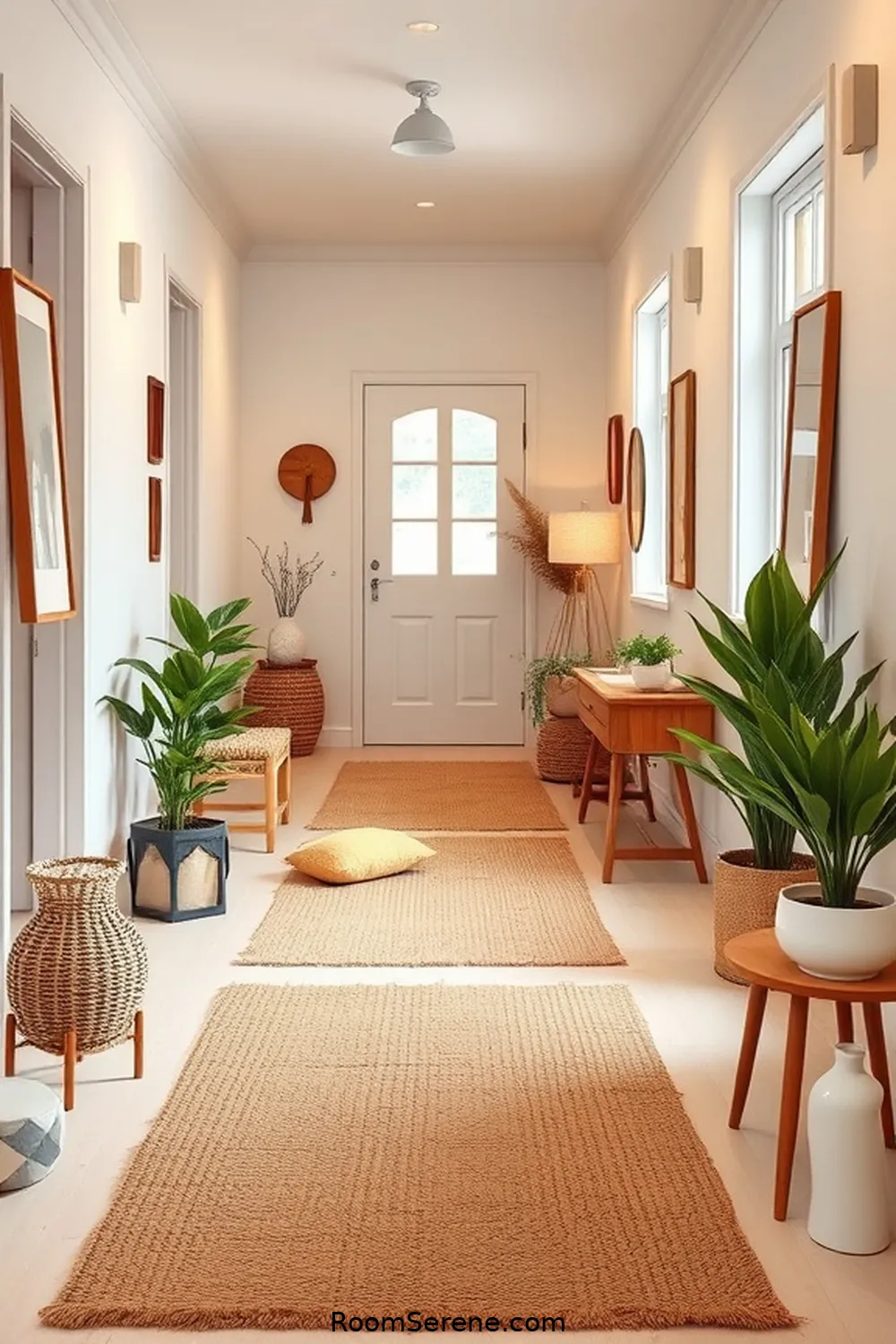 How to Create a Stylish Workspace Design in Your Hallway Using Natural Fibers 6 Adding Jute Rugs for Warmth for How to Create a Stylish Workspace Design in Your Hallway Using Natural Fibers