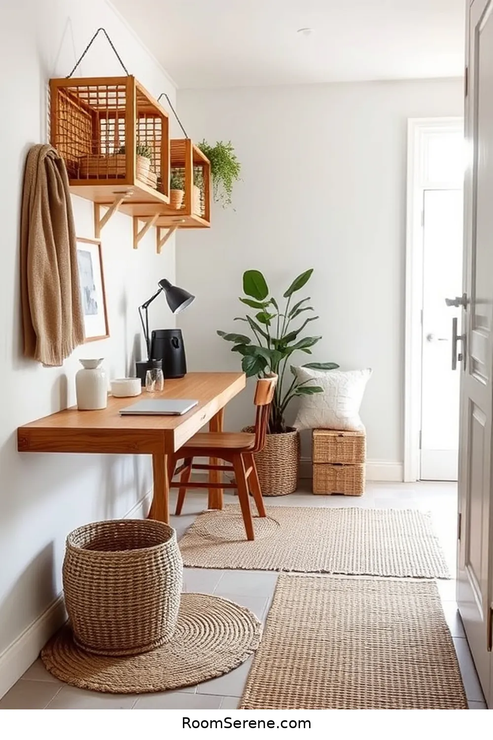 How to Create a Stylish Workspace Design in Your Hallway Using Natural Fibers 3 Choosing the Right Natural Fibers for How to Create a Stylish Workspace Design in Your Hallway Using Natural Fibers