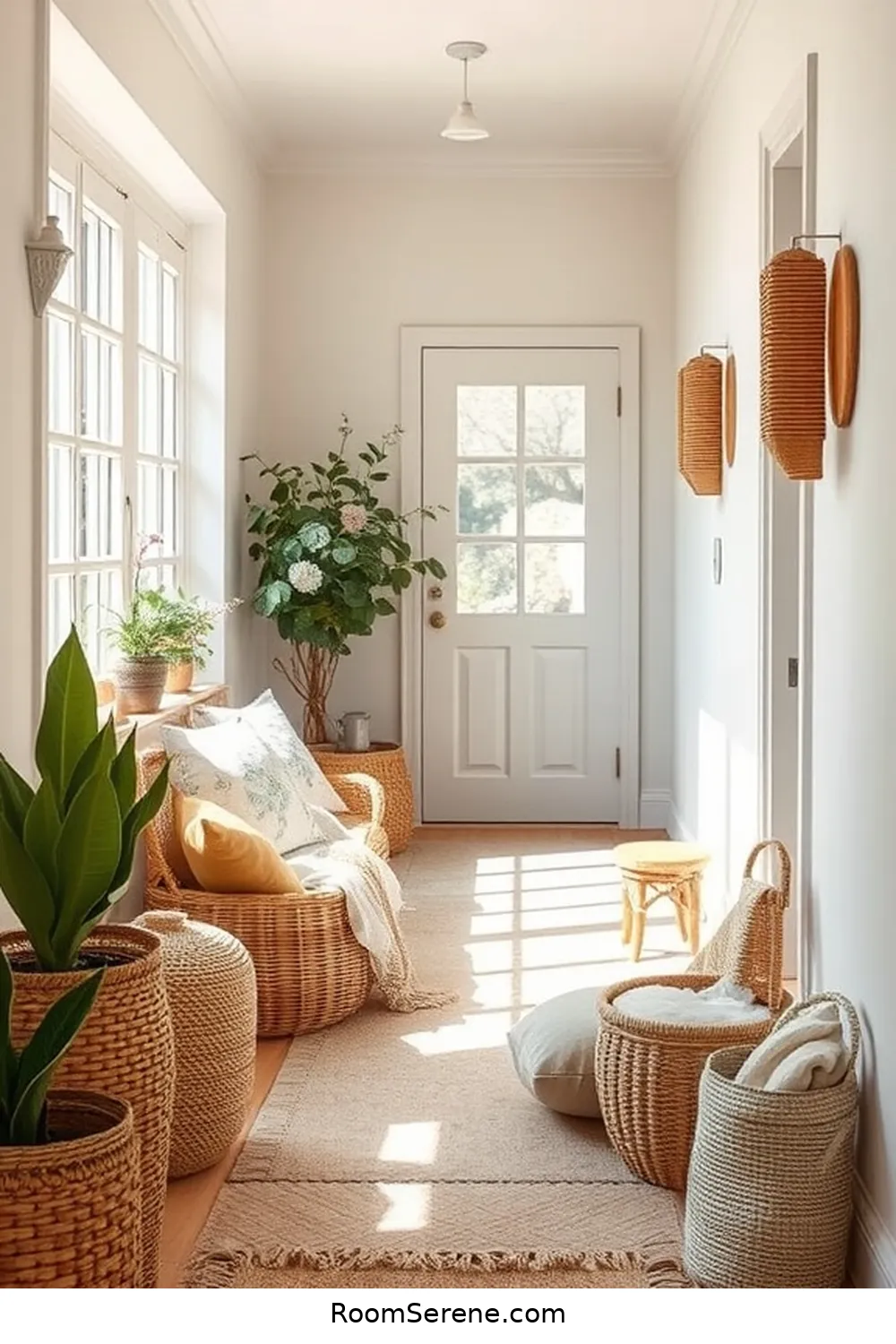 How to Create a Stylish Workspace Design in Your Hallway Using Natural Fibers 8 Integrating Cotton Textiles for Softness for How to Create a Stylish Workspace Design in Your Hallway Using Natural Fibers