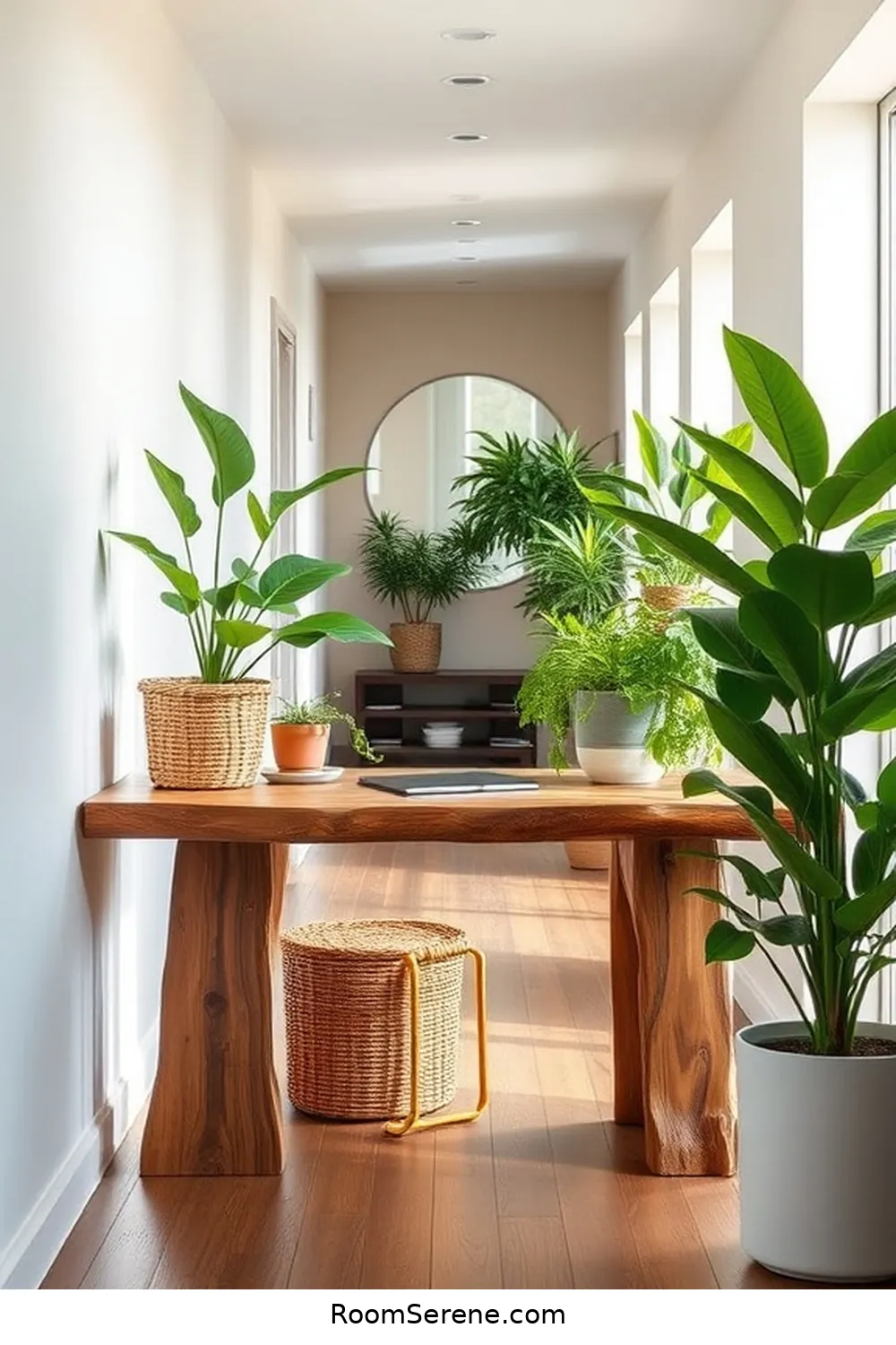 How to Create a Stylish Workspace Design in Your Hallway Using Natural Fibers 4 Selecting a Functional Desk for How to Create a Stylish Workspace Design in Your Hallway Using Natural Fibers