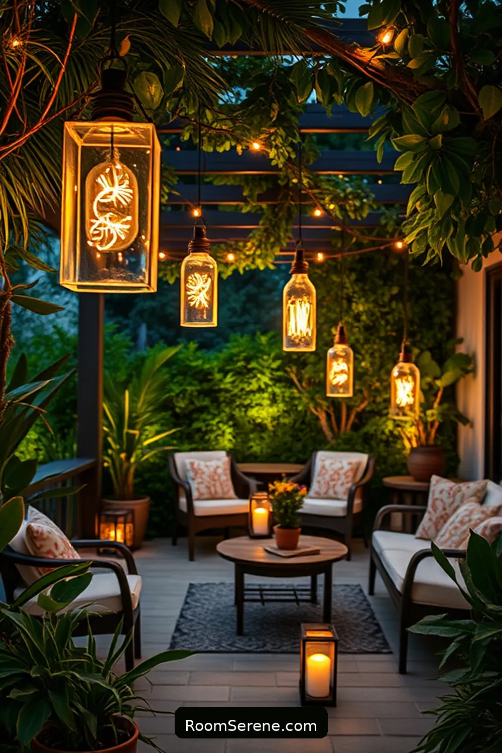 Enhancing Ambiance With DIY Lighting From Repurposed Items for How to Maximize Outdoor Spaces: Multi-Use Patio Ideas Using Reclaimed Materials