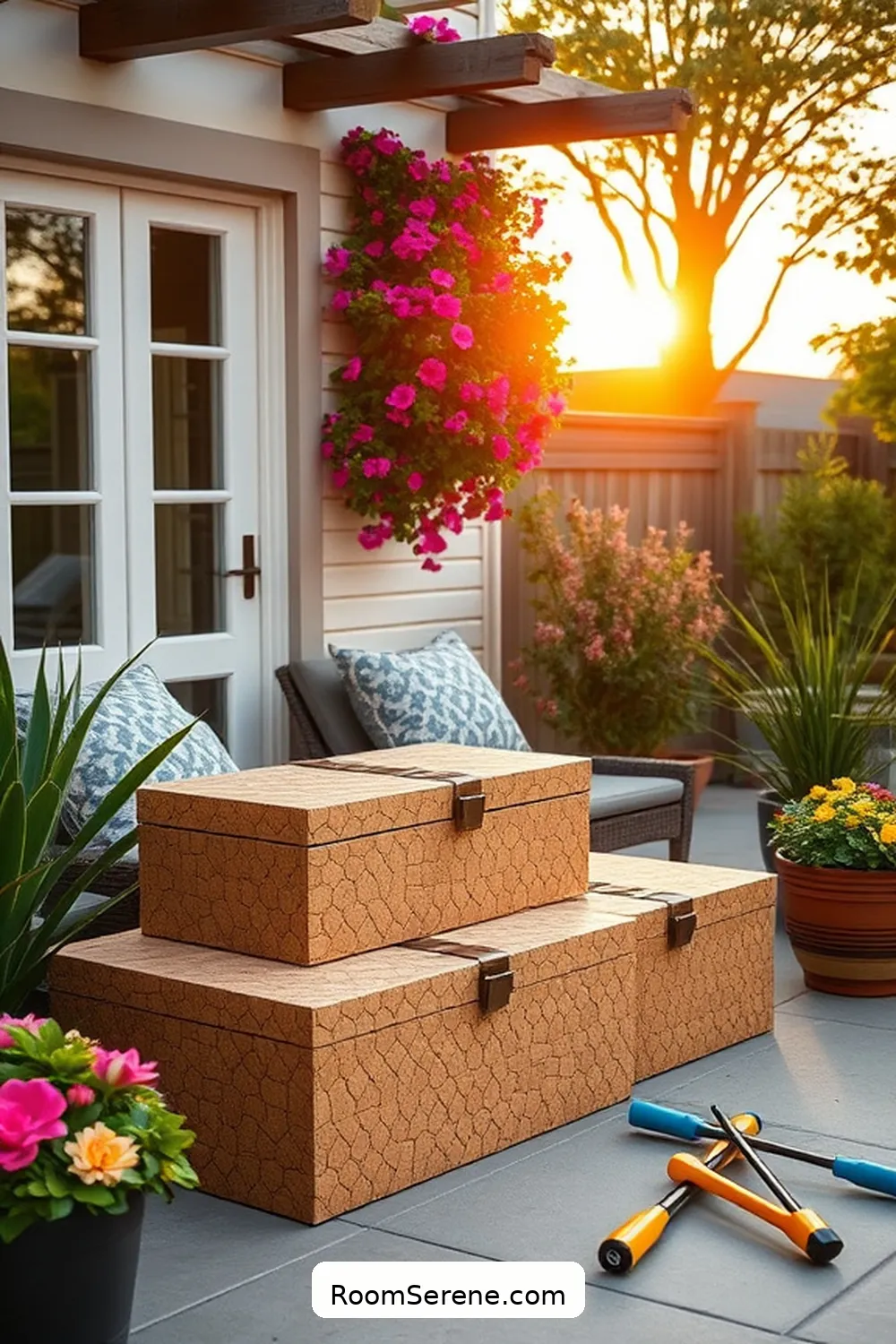 Innovative Cork Storage Solutions for Your Outdoor Patio 6 Elegant Cork Storage Boxes for Outdoor Games for Innovative Cork Storage Solutions for Your Outdoor Patio
