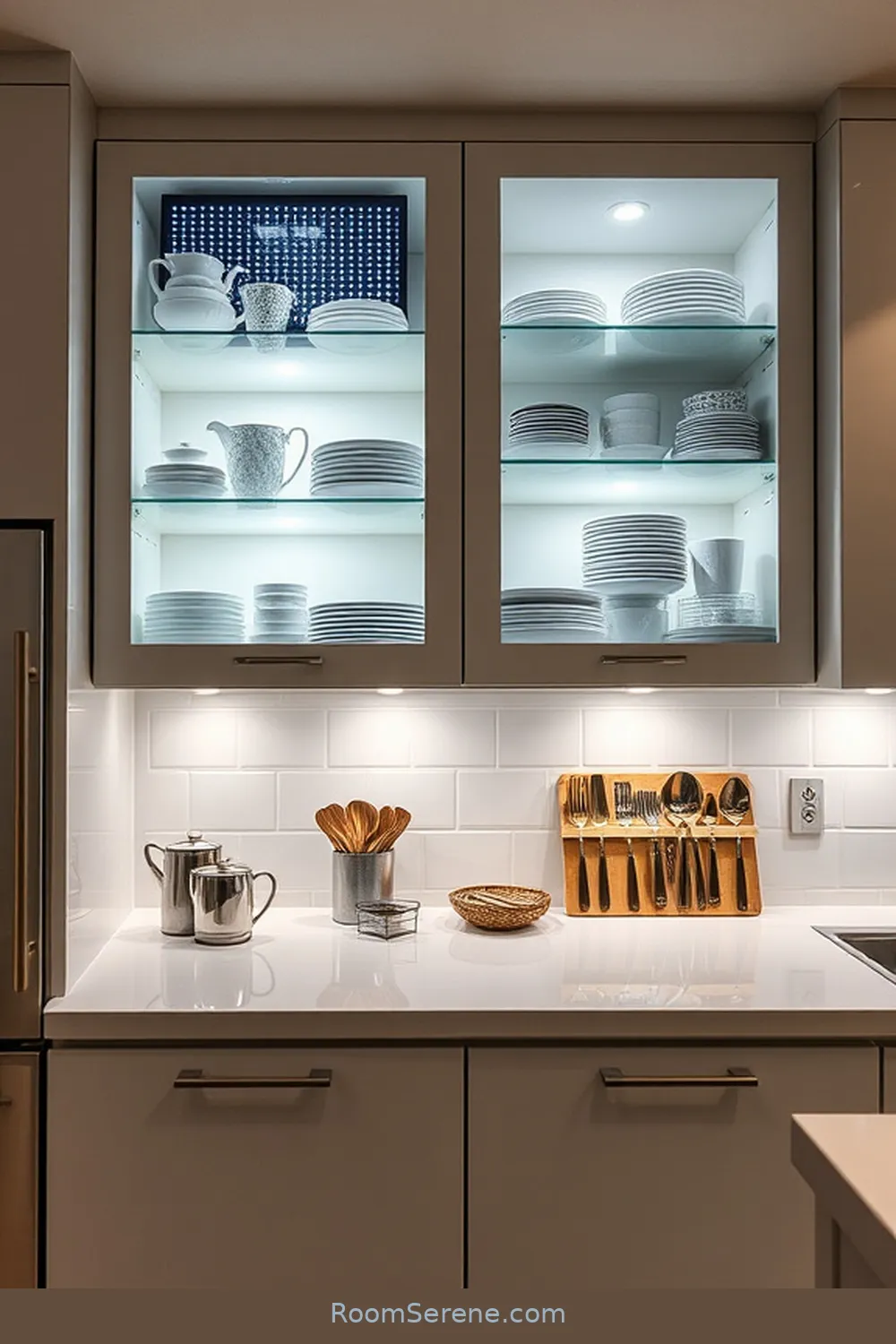 Innovative Storage Solutions for the Kitchen Using Solar-Powered Lights 10 Innovative Use of Solar Lights in Cabinets for Innovative Storage Solutions for the Kitchen Using Solar-Powered Lights